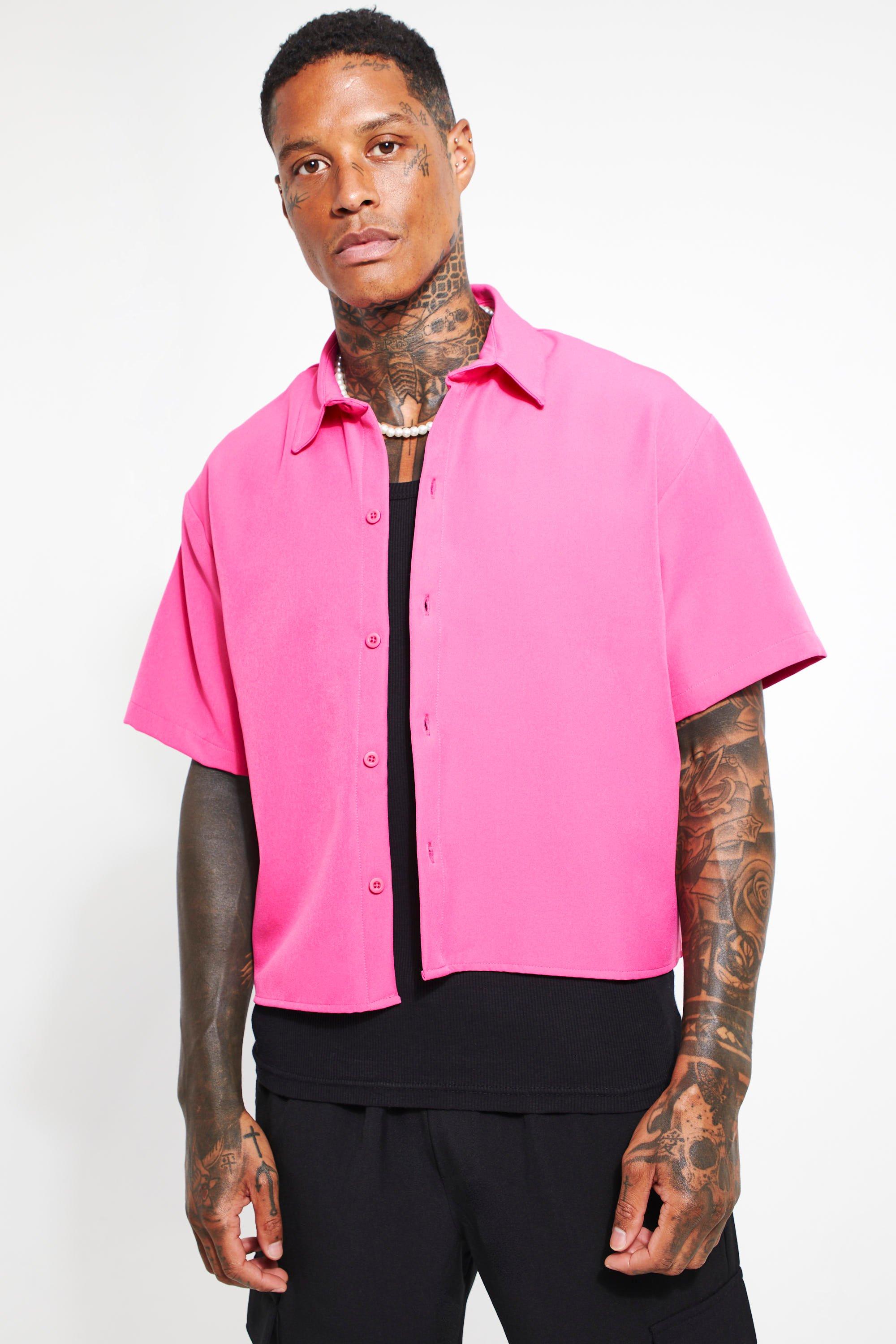 Cropped polo shirt short sleeve sale