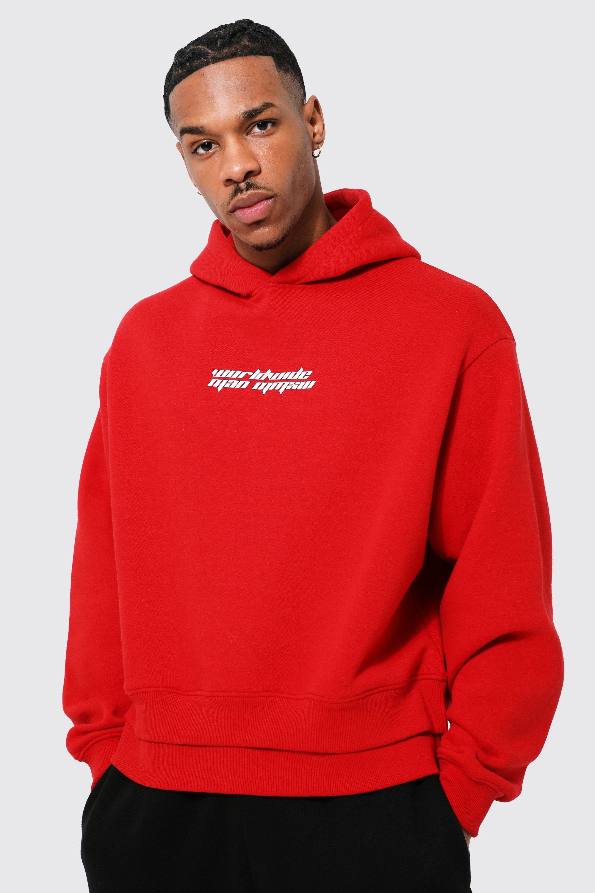 Balenciaga double deals hem hoodie