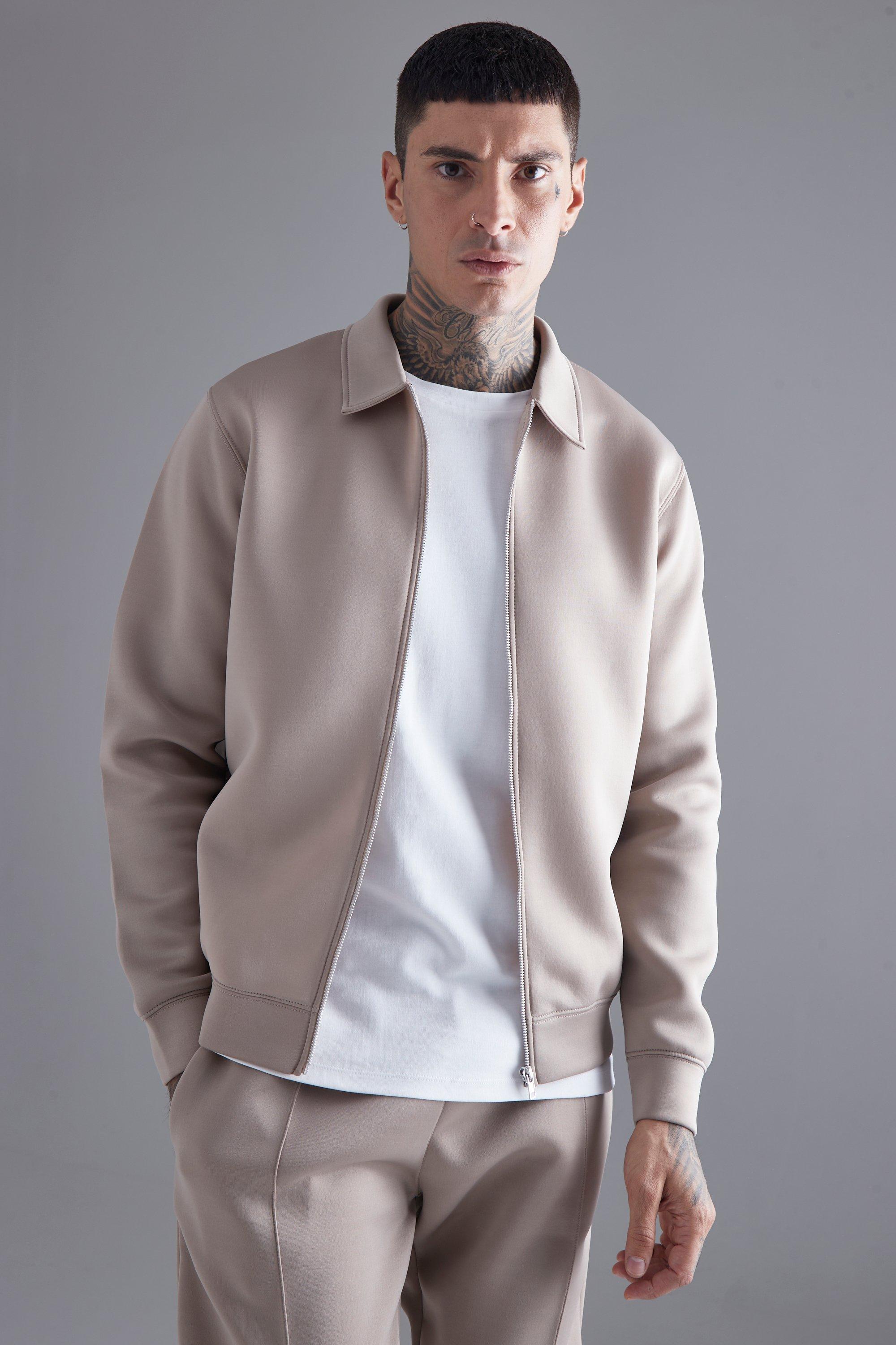 Men's Lightweight Silk Harrington Jacket