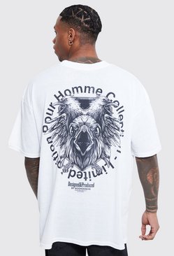 Graphic T-Shirts Men | Mens Printed T-Shirts | boohooMAN UK