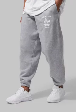 Grey Man Active Oversized Barbell Club Sweatpants