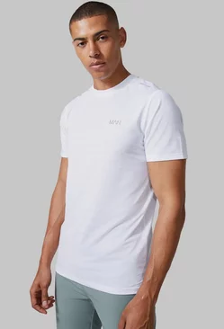 White Man Active Lightweight Performance T-shirt