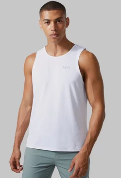 White Man Active Lightweight Performance Vest
