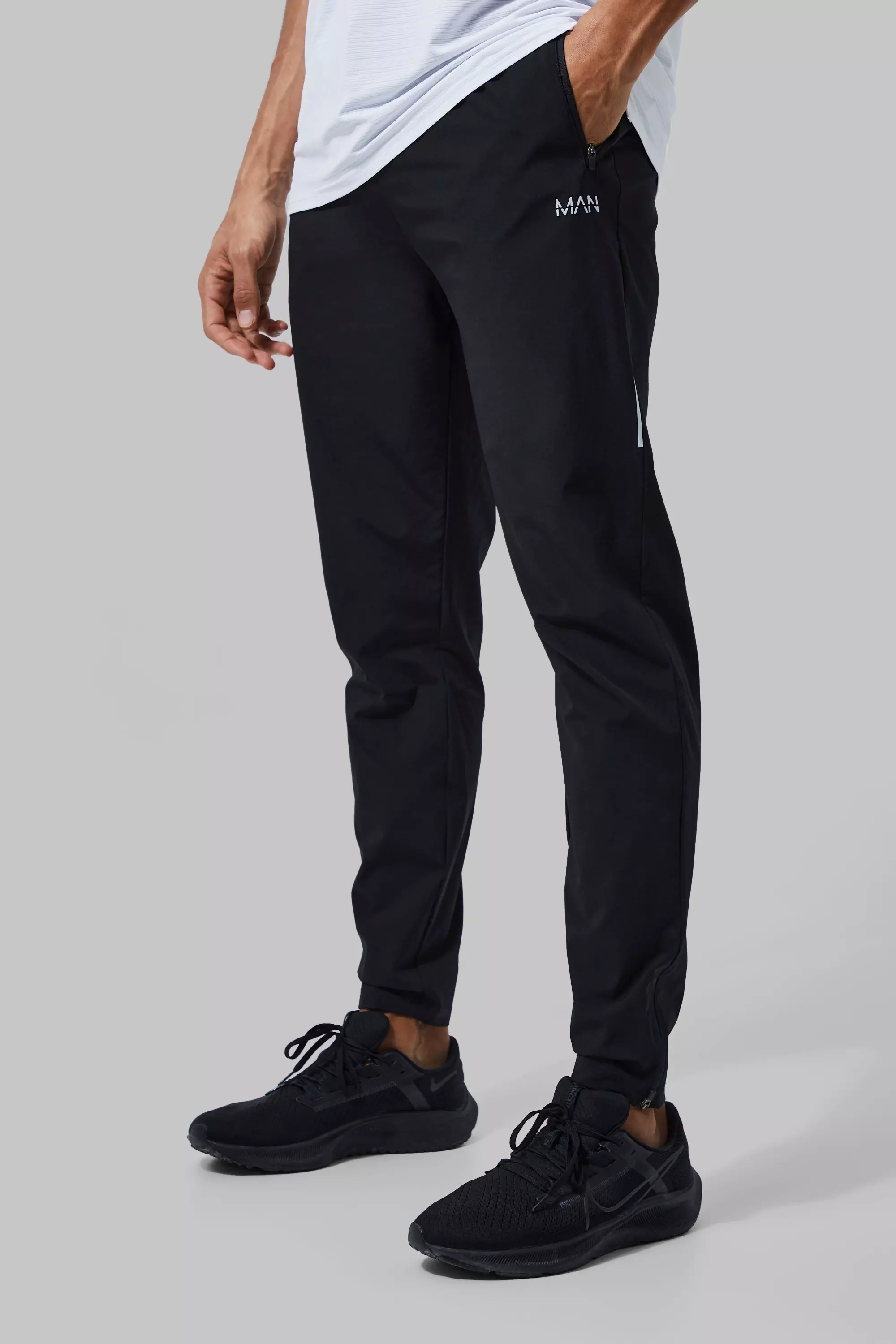 Tall Man Active Lightweight Skinny Performance Joggers boohooMAN