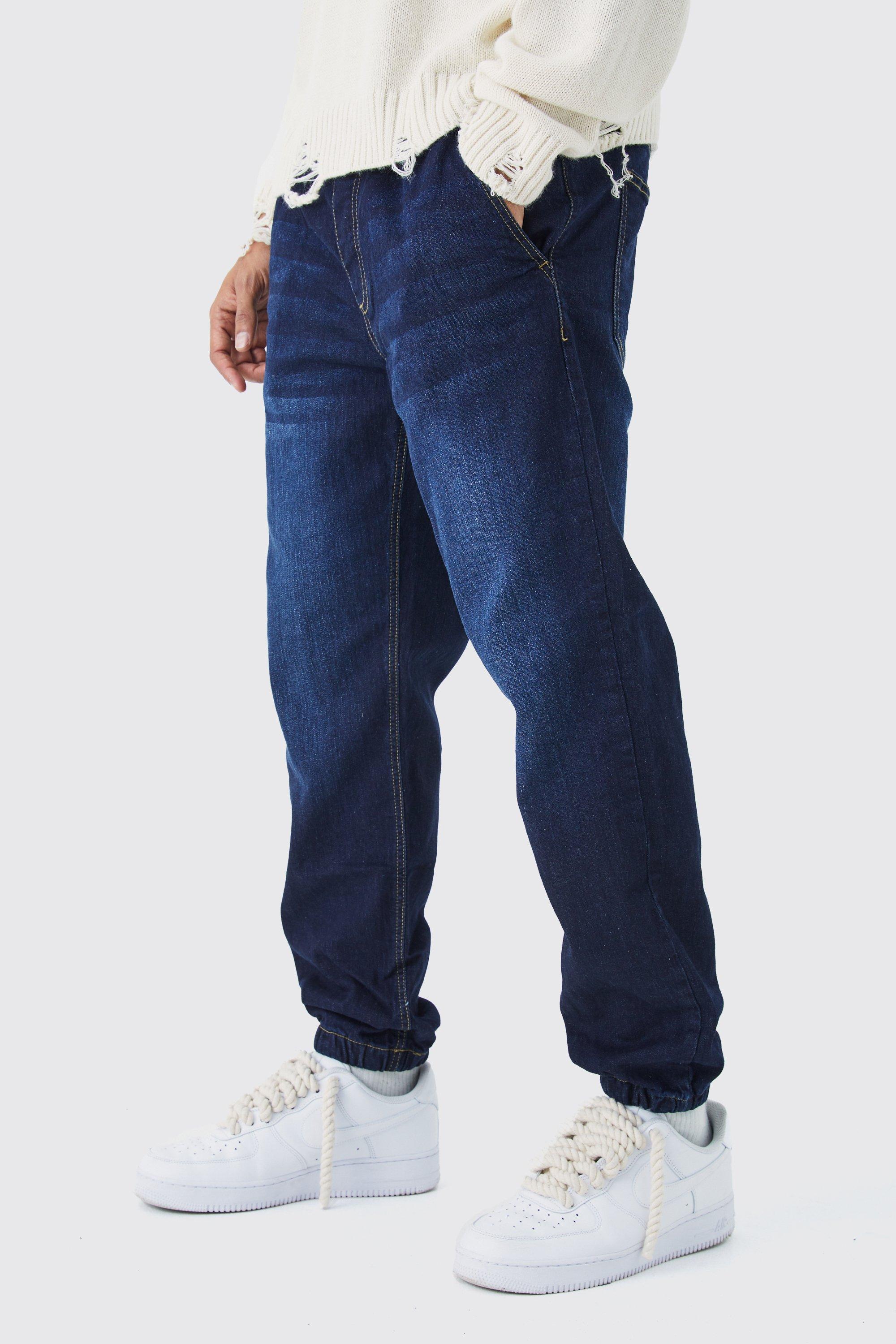 Relaxed Fit Rigid Flared Jeans