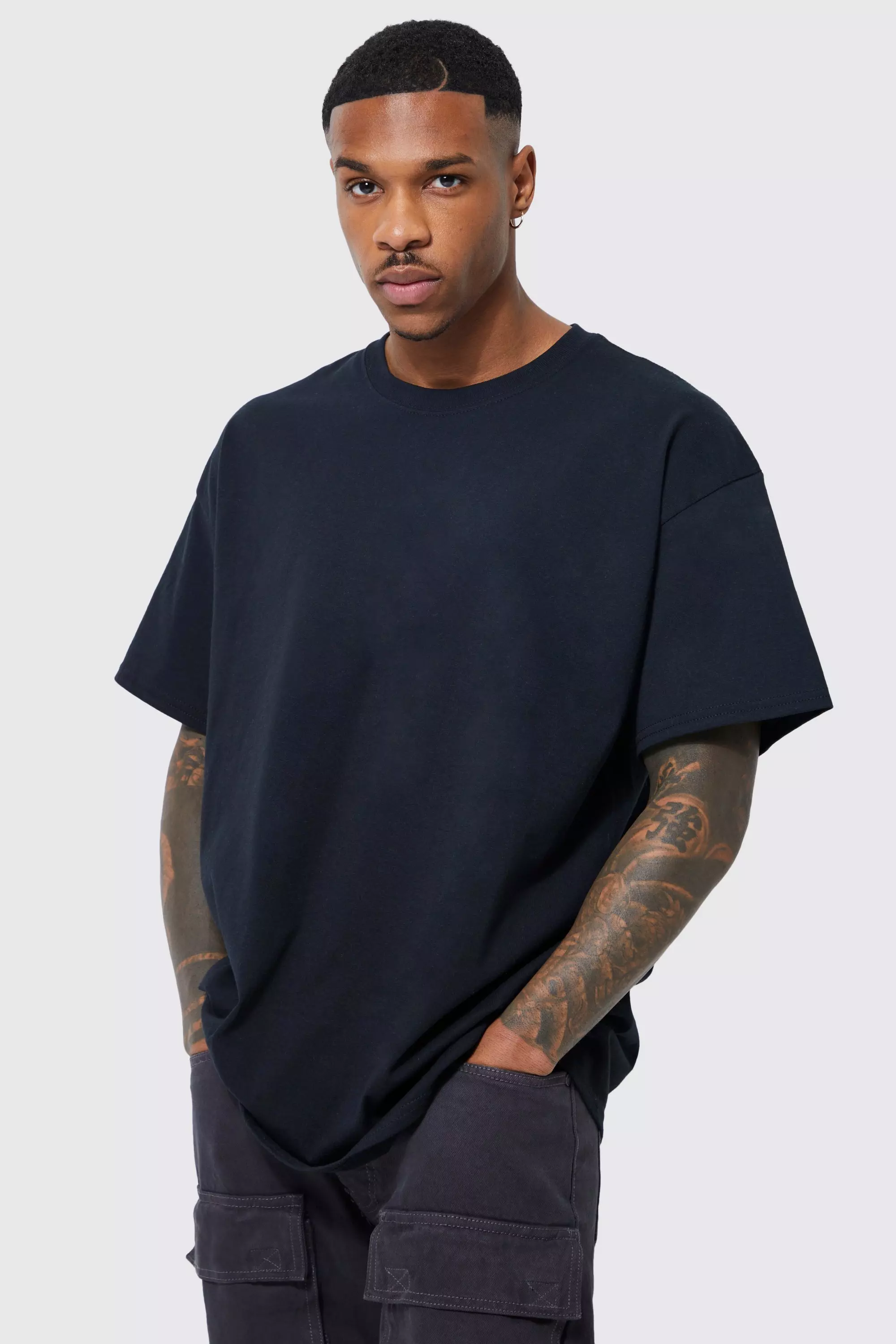 Oversized Tokyo Dragon Back Graphic T-shirt | boohooMAN USA