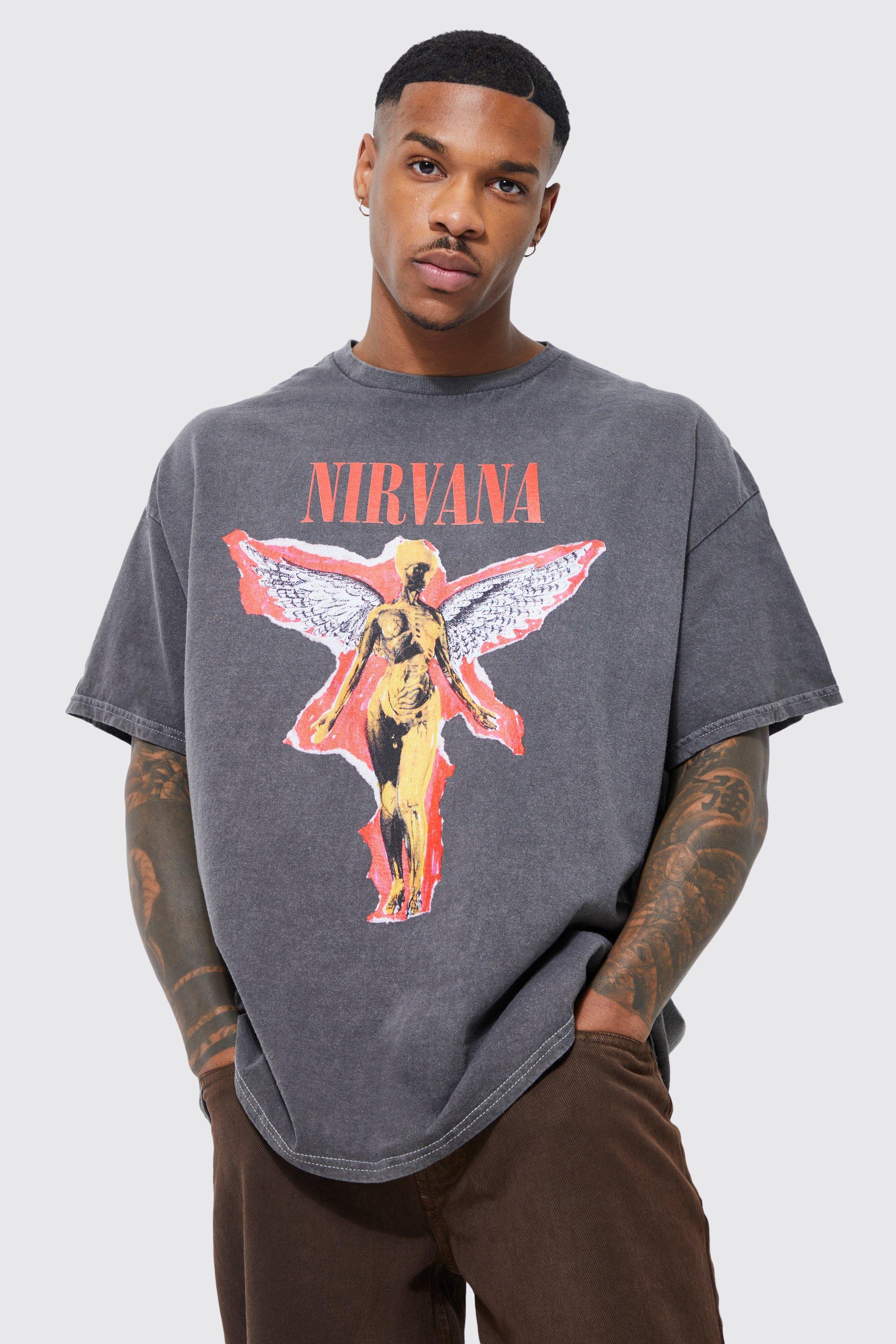 Tshirt nirvana on sale