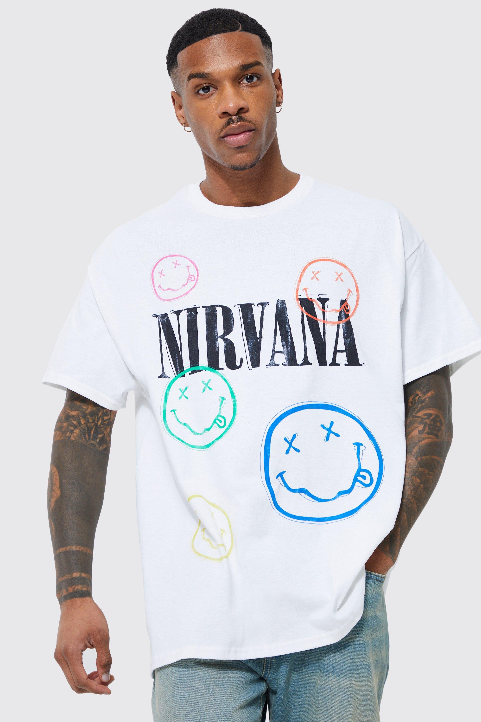 Nirvana store shirt mens