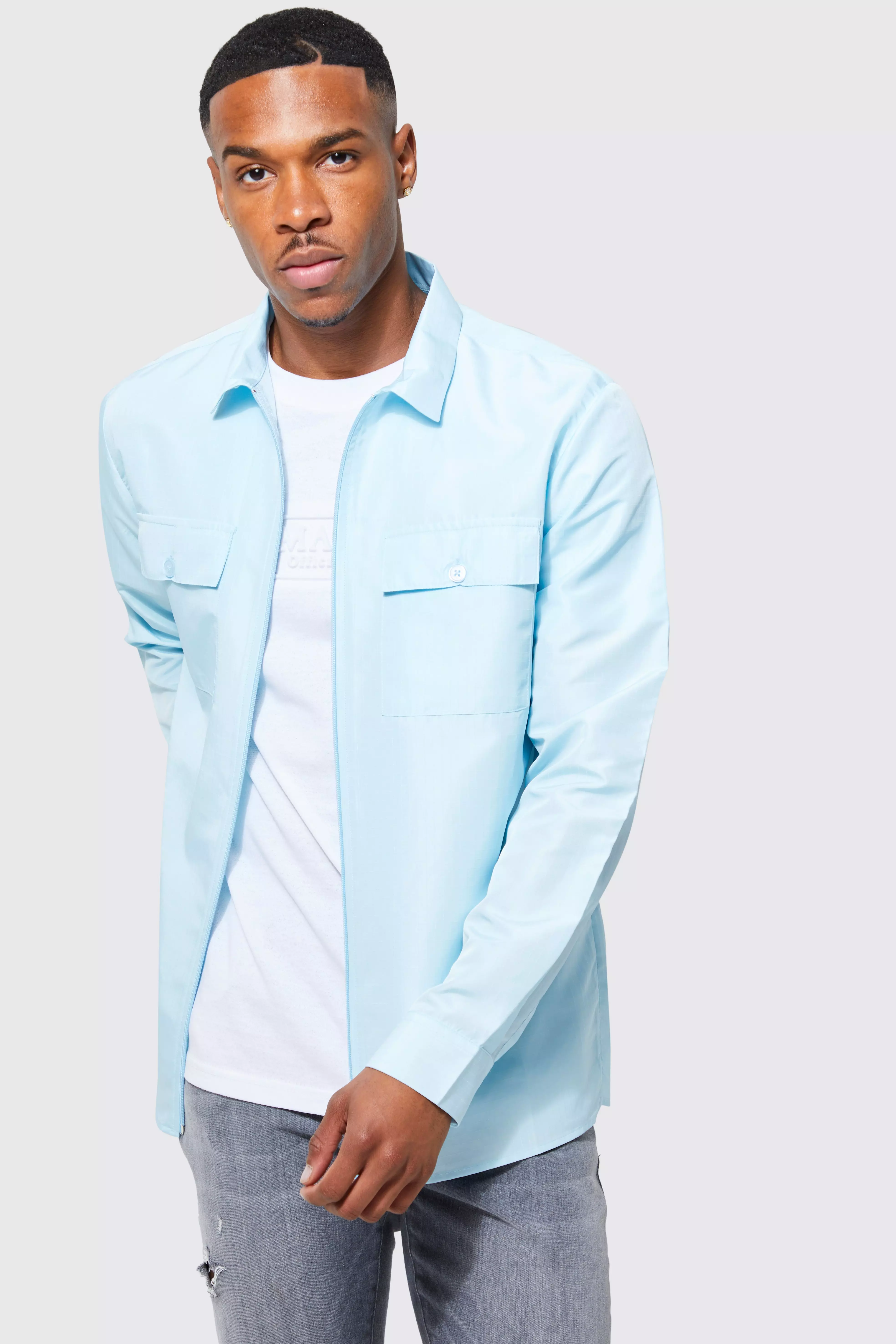 Baby BLue Shacket