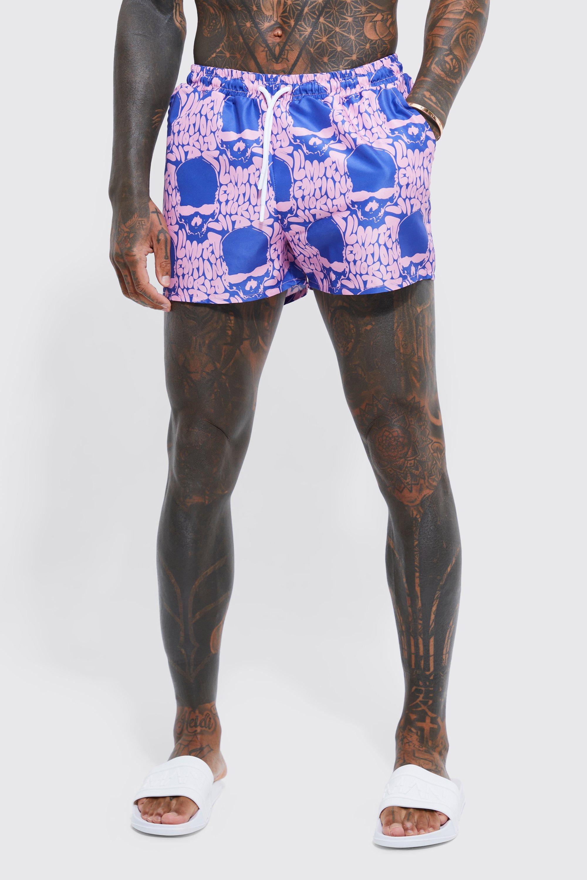 Louis Vuitton Mens Shorts, Pink, XL