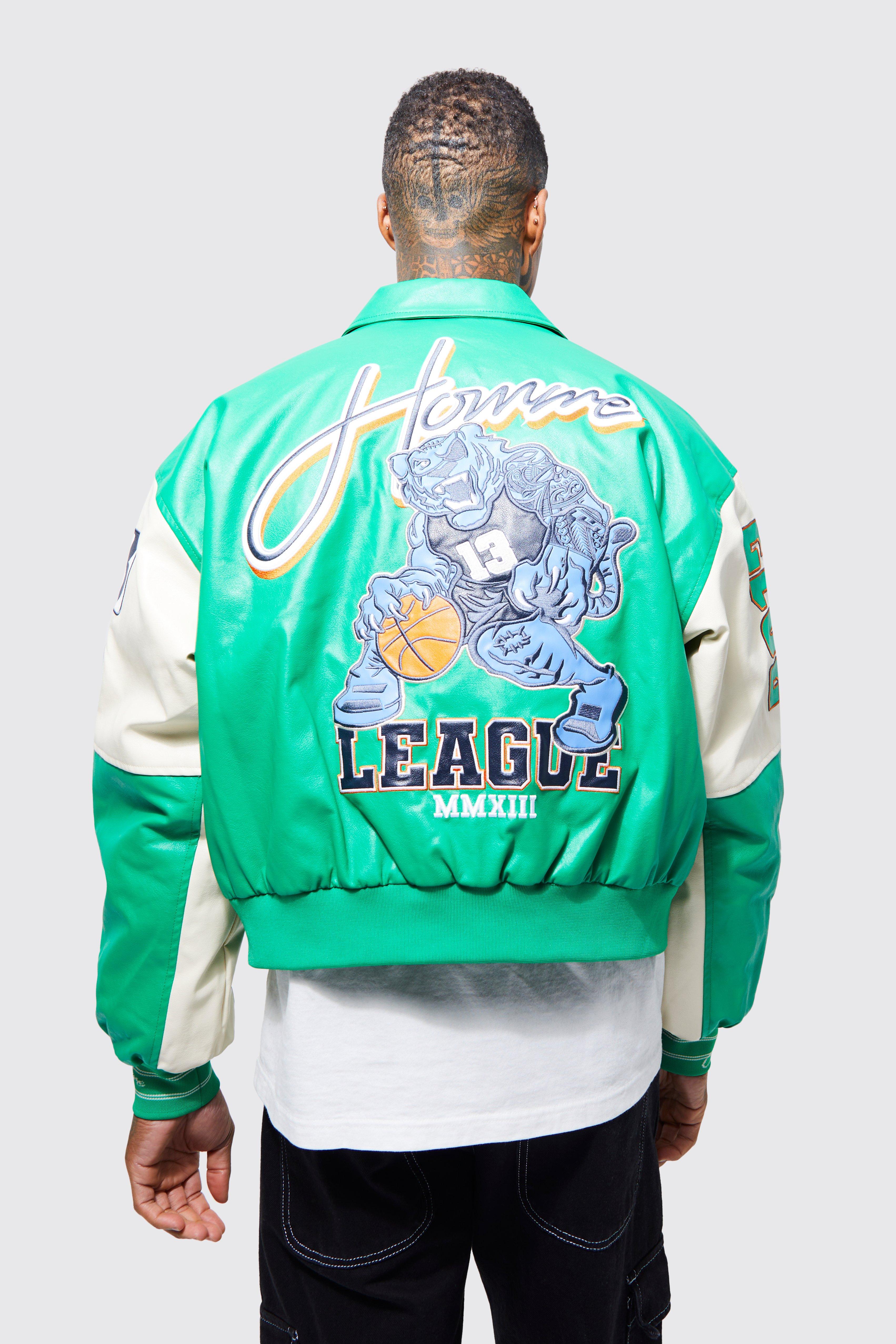 Mens Varsity Jackets | Letterman Jackets | Baseball Jacket | boohooMAN UK