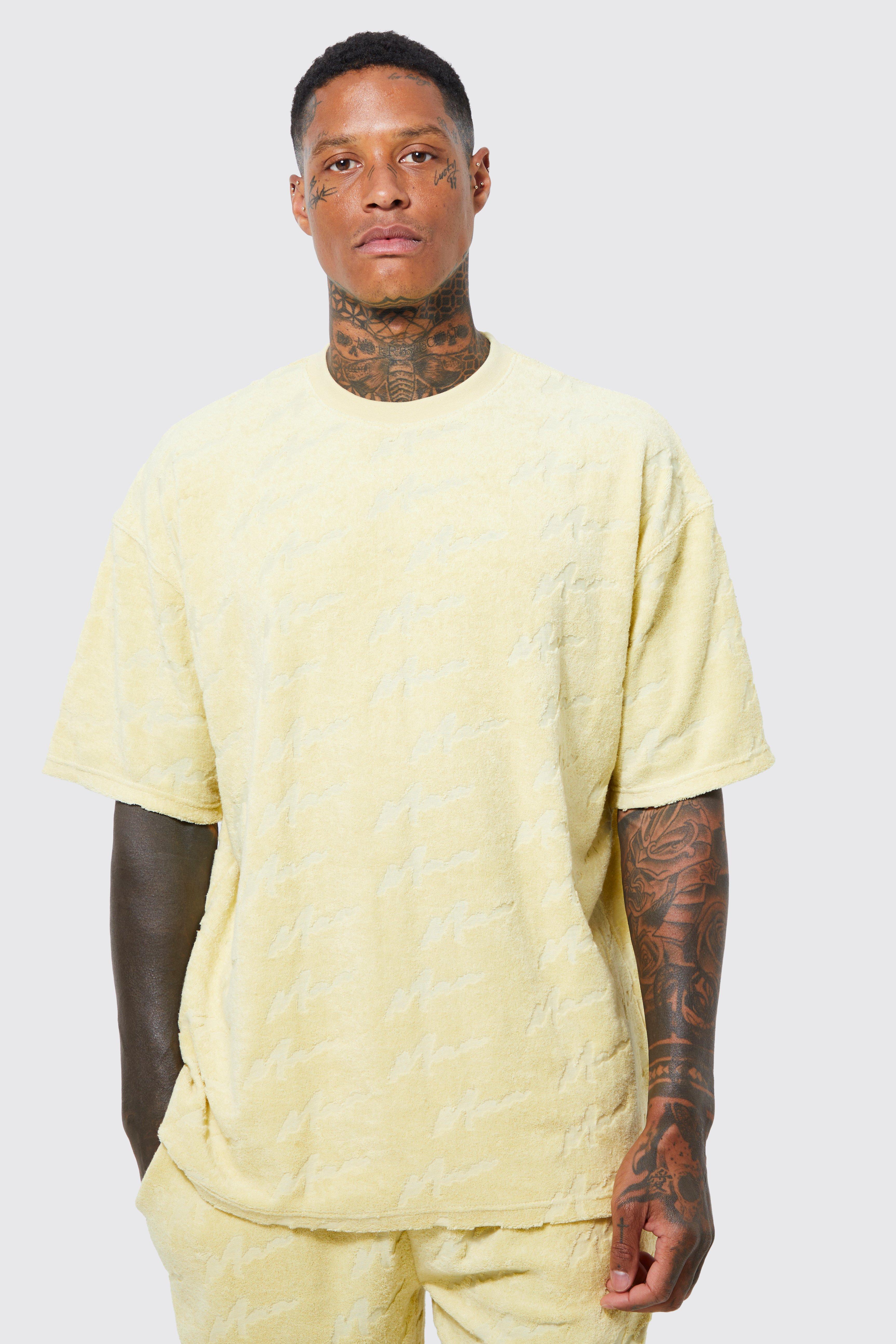 ASOS Oversized T-shirt in Yellow for Men