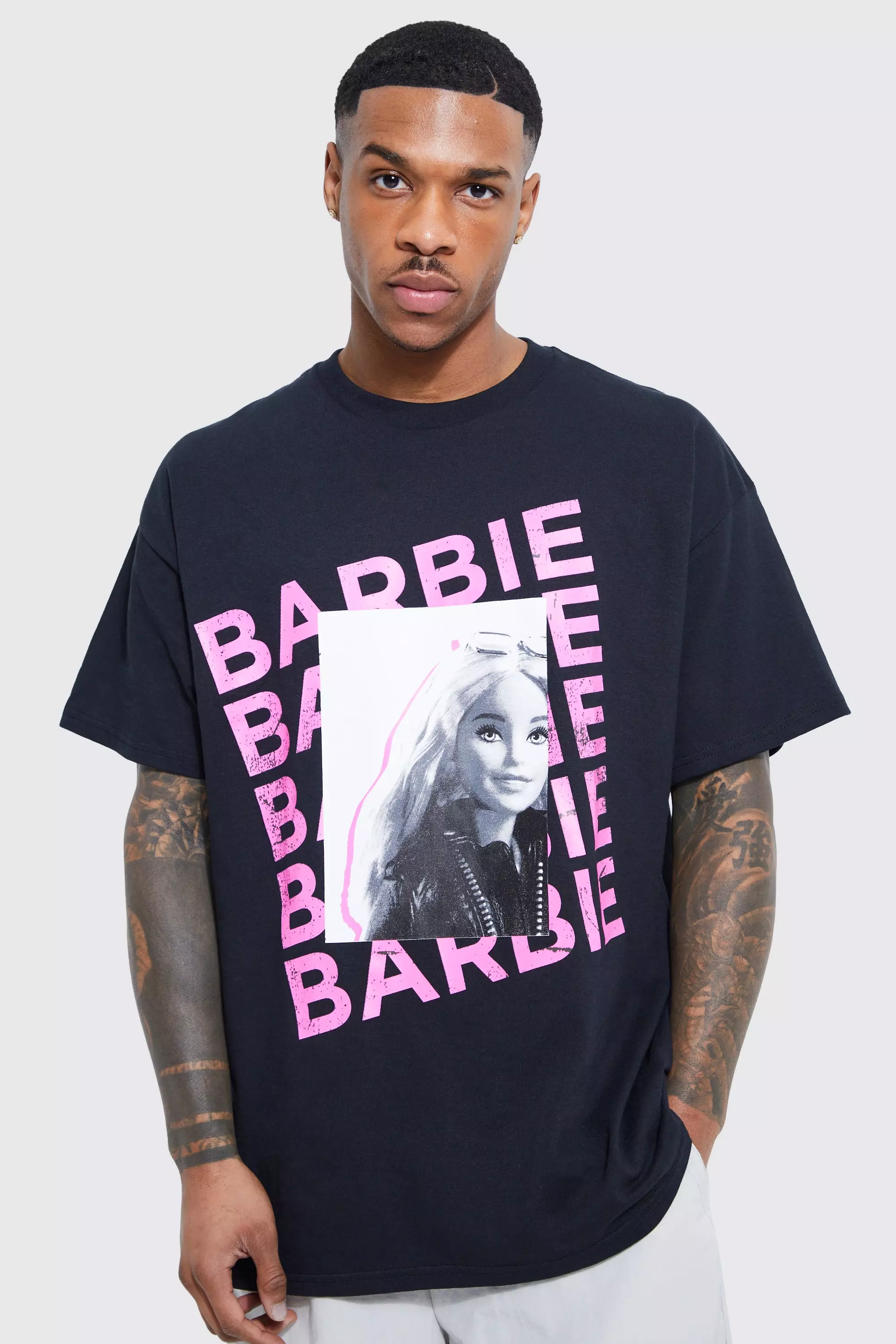 Barbie The Movie Logo T-Shirt L