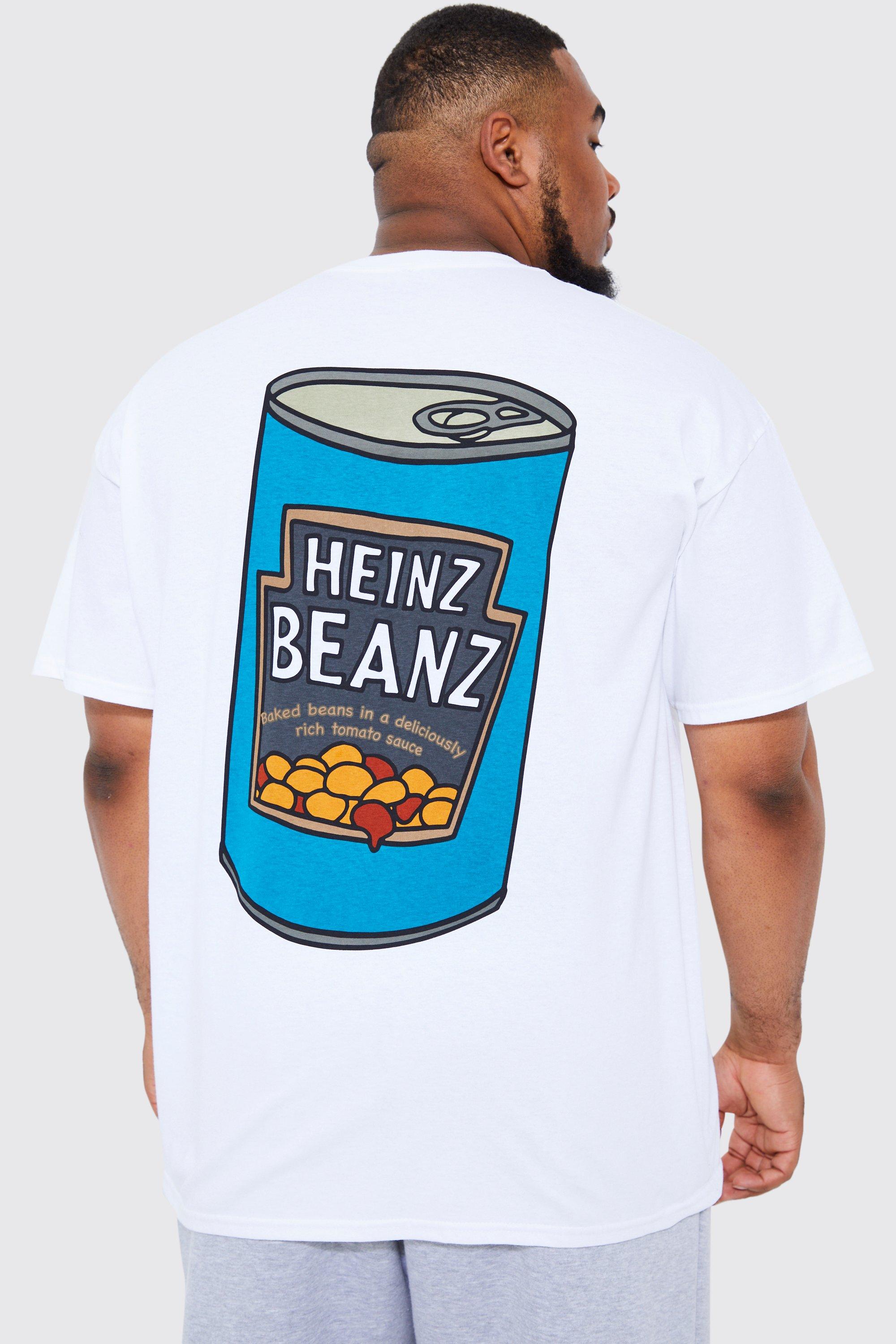 Plus Heinz Beanz License T shirt boohooMAN USA