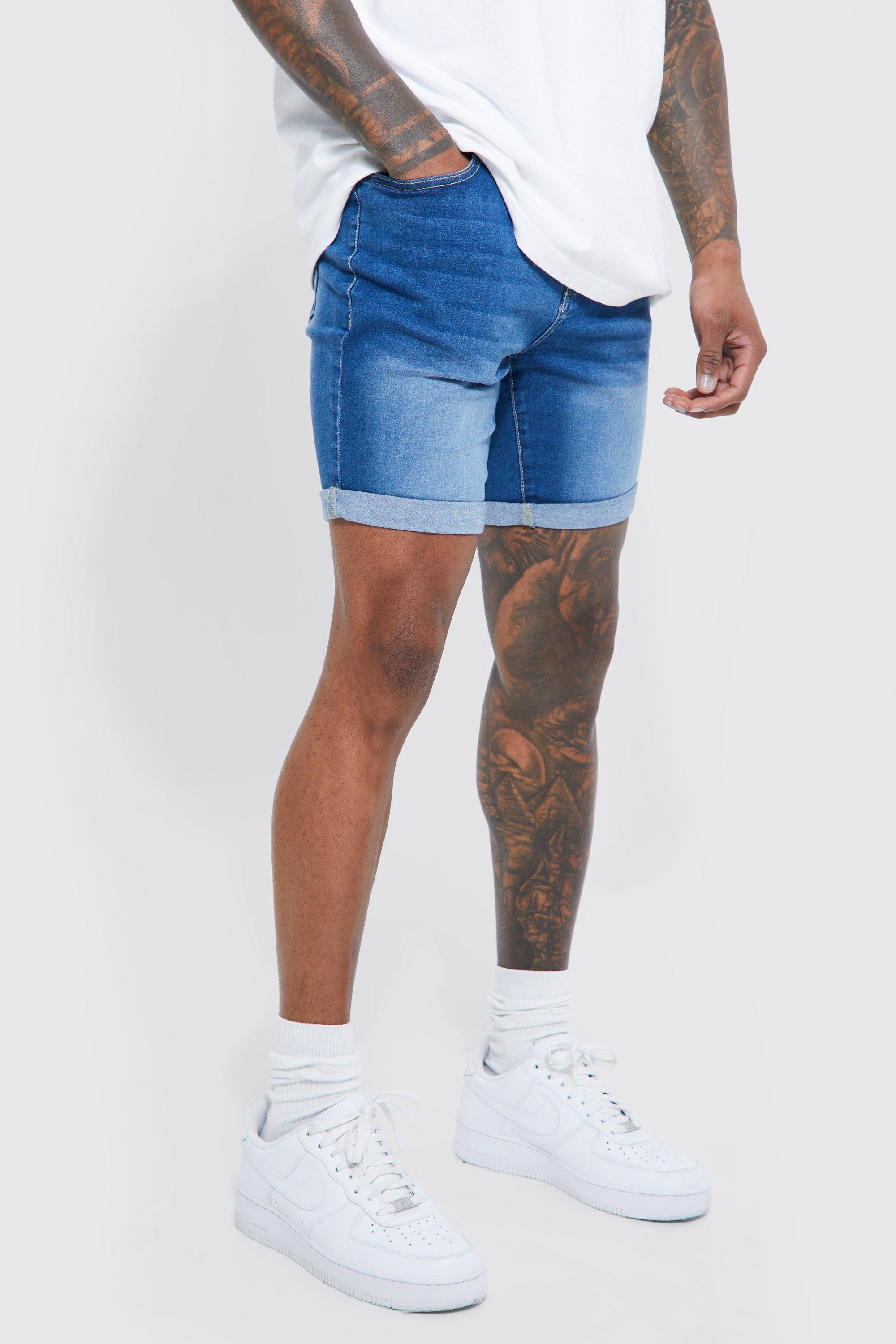 Skinny Stretch Jean Shorts