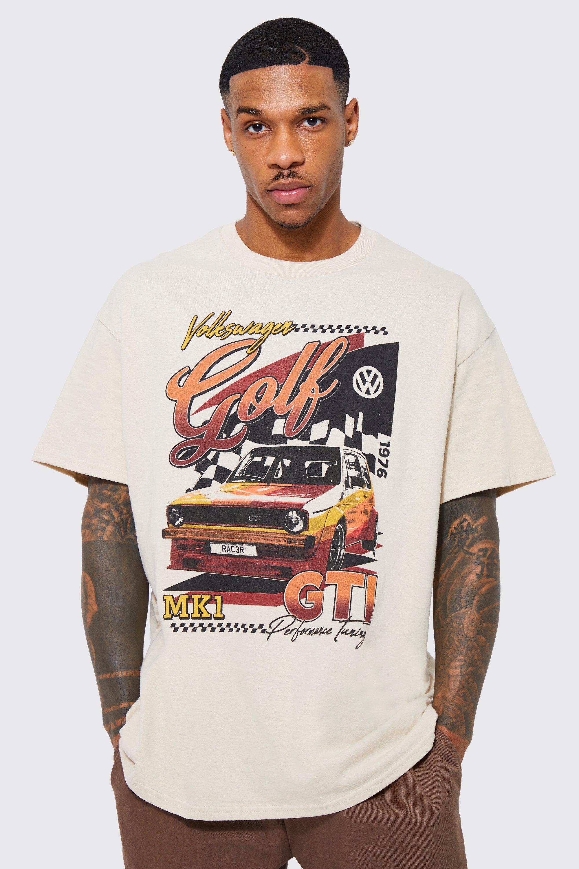 Oversized Volkswagen License T shirt boohooMAN USA