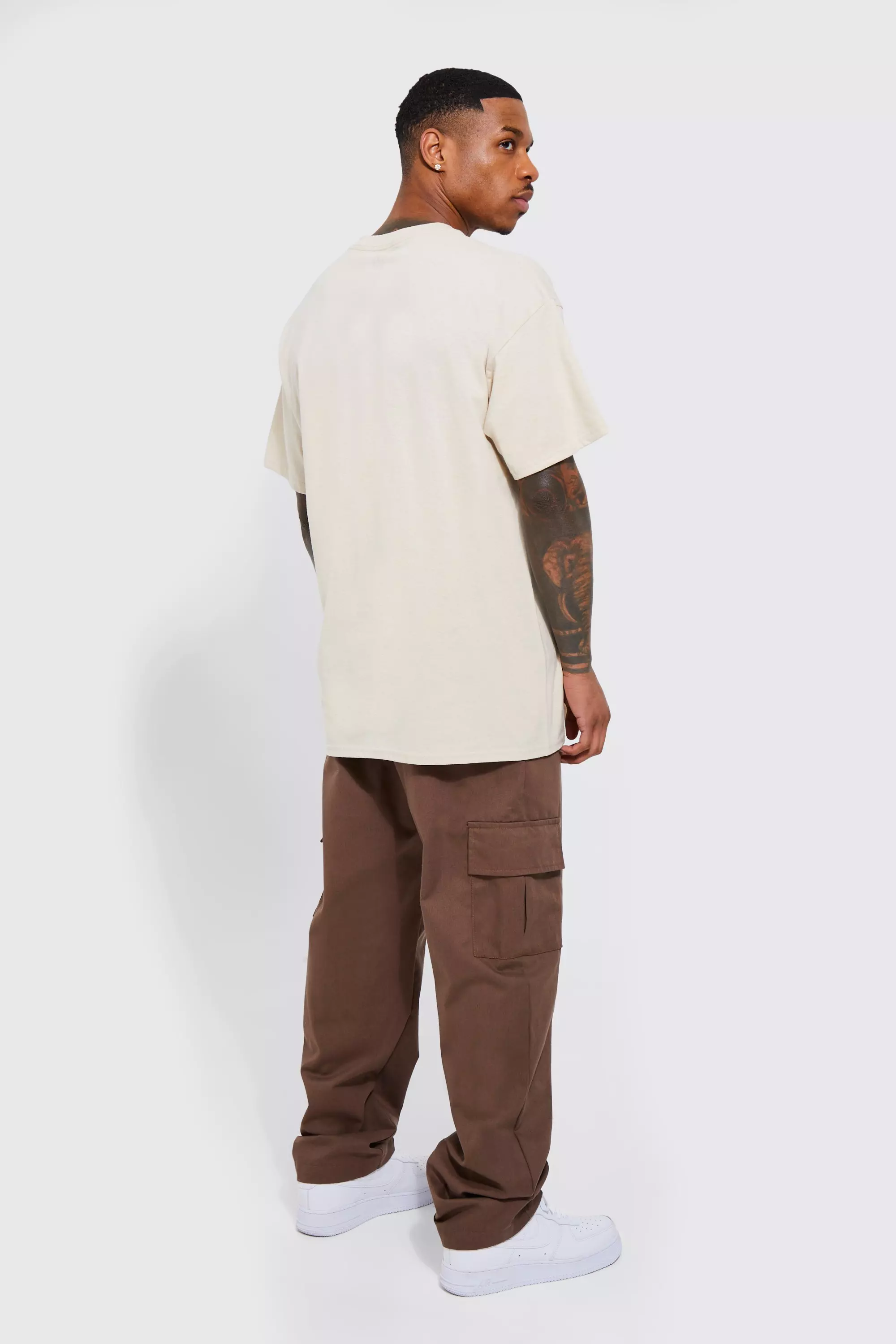 Oversized Volkswagen License T-shirt | boohooMAN USA