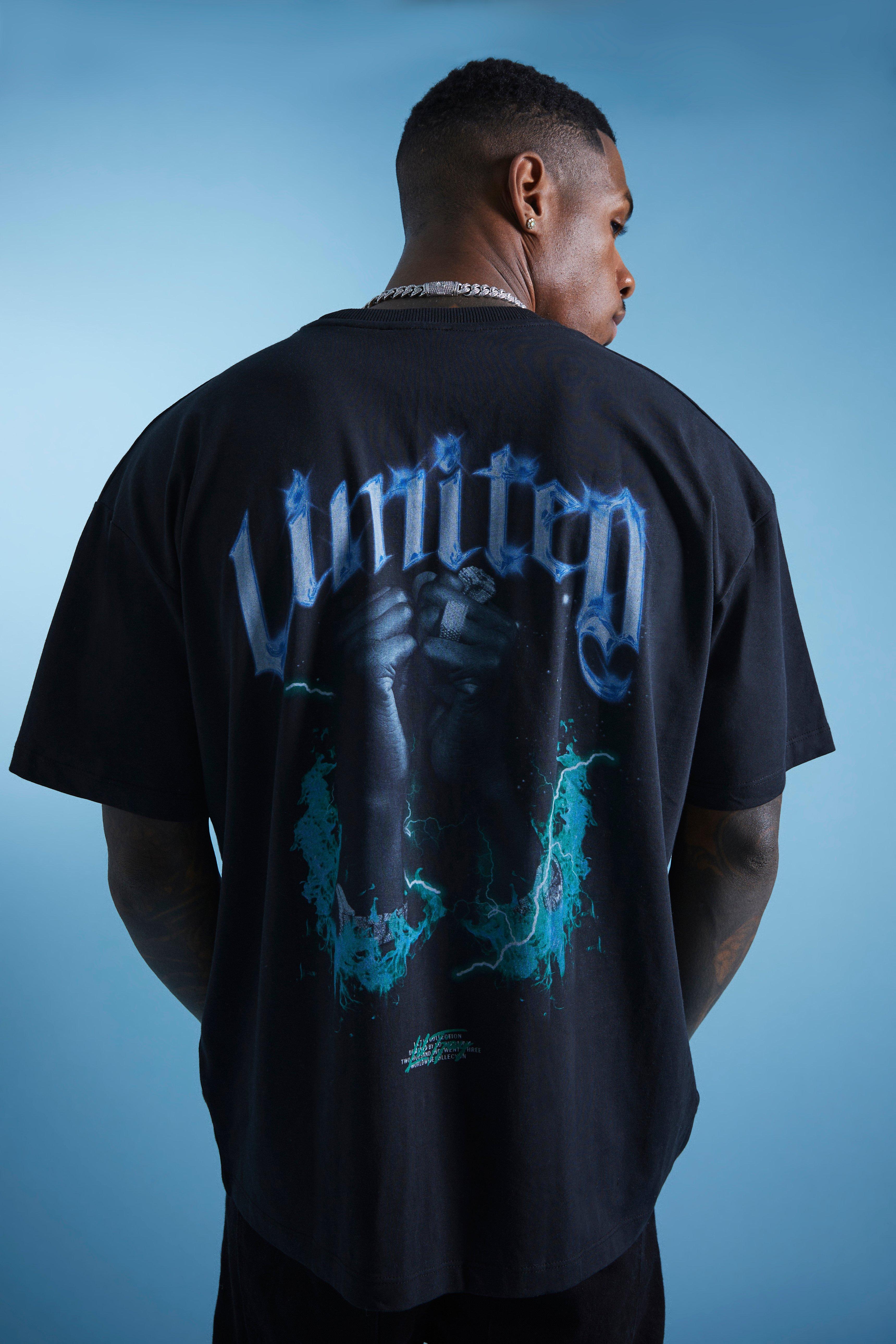 Oversized Virtues Graphic T-shirt