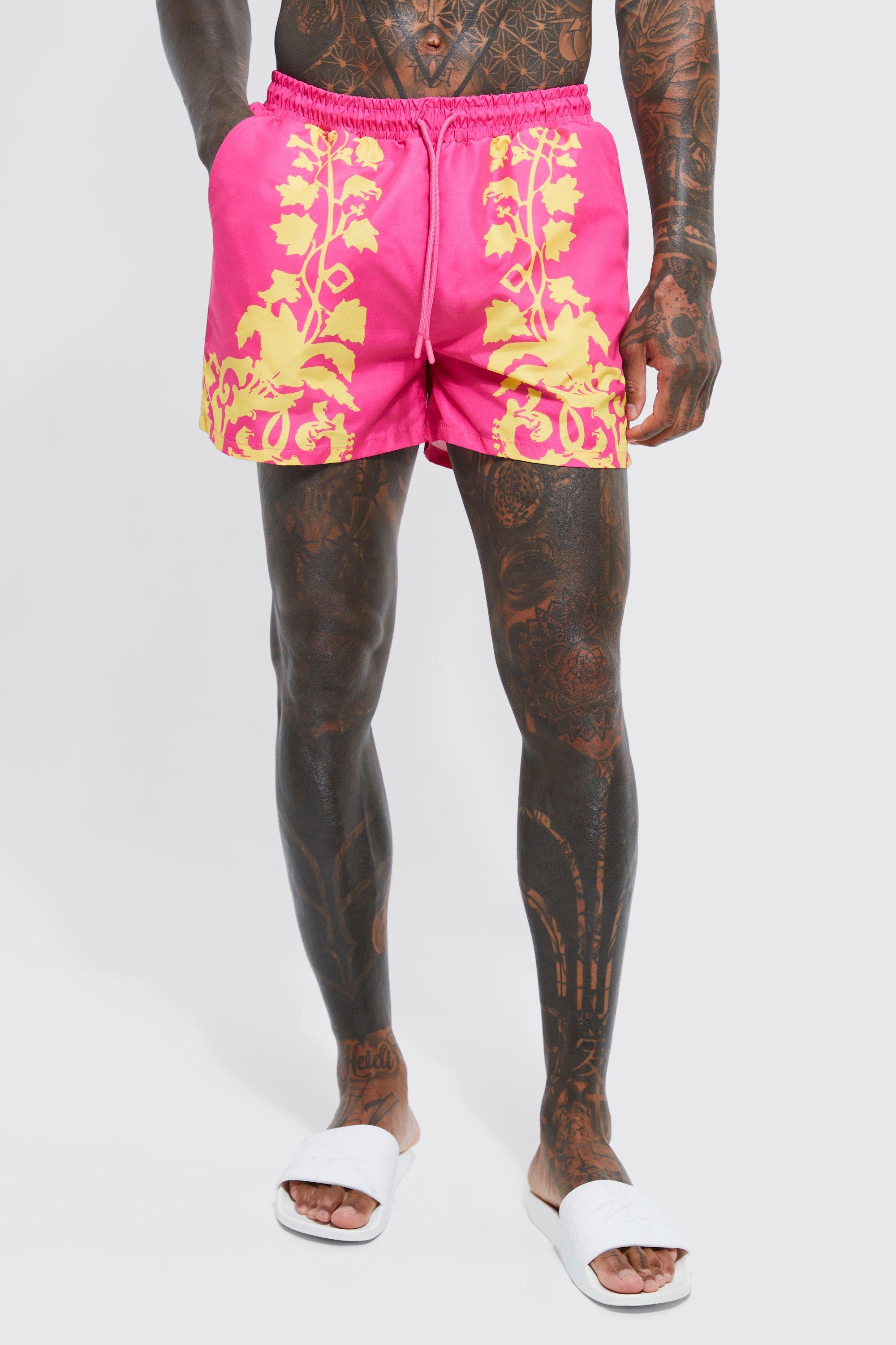 boohooMAN Man Signature Runner Swim Trunks