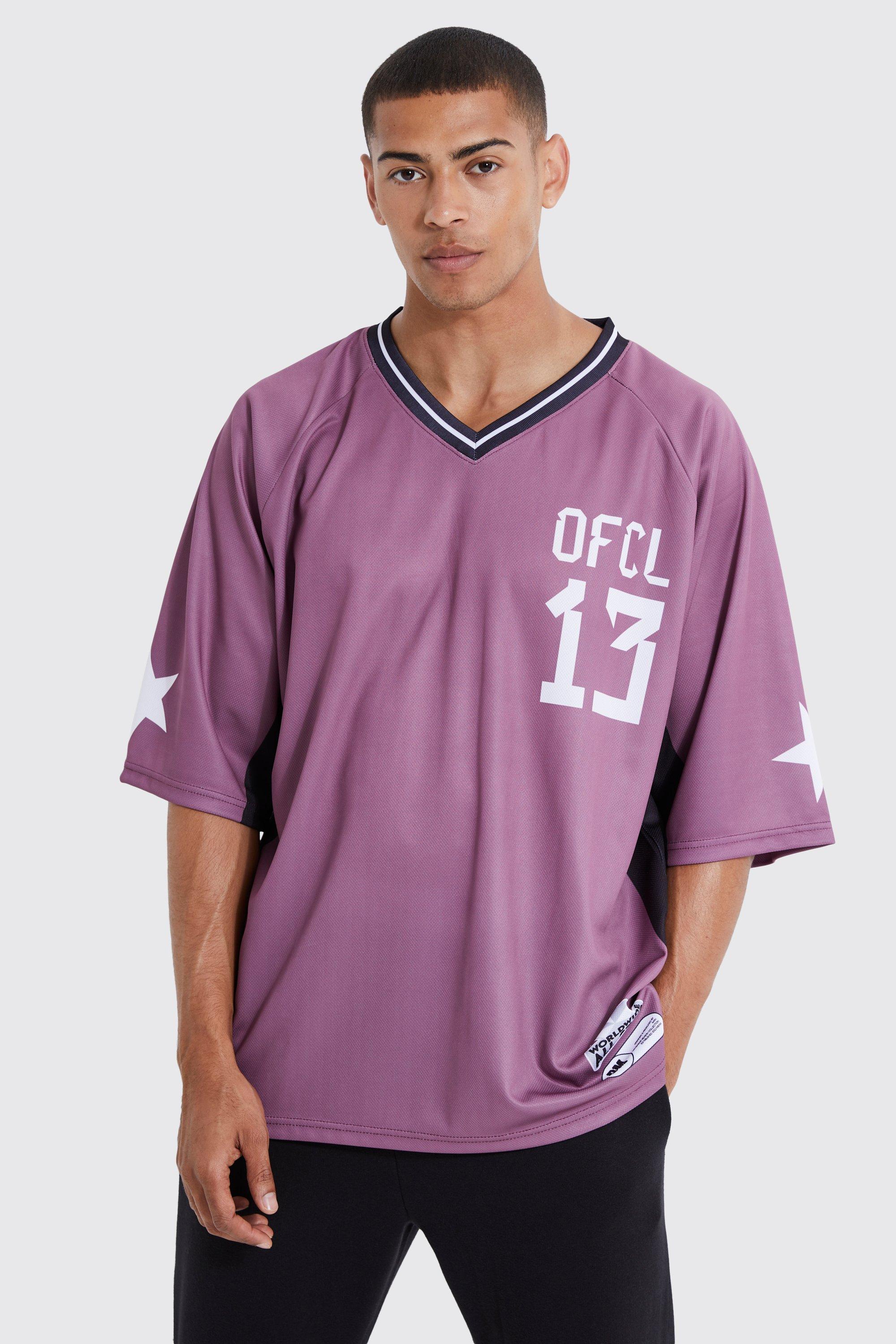 Ofcl Mesh V-neck T-shirt & Short Set