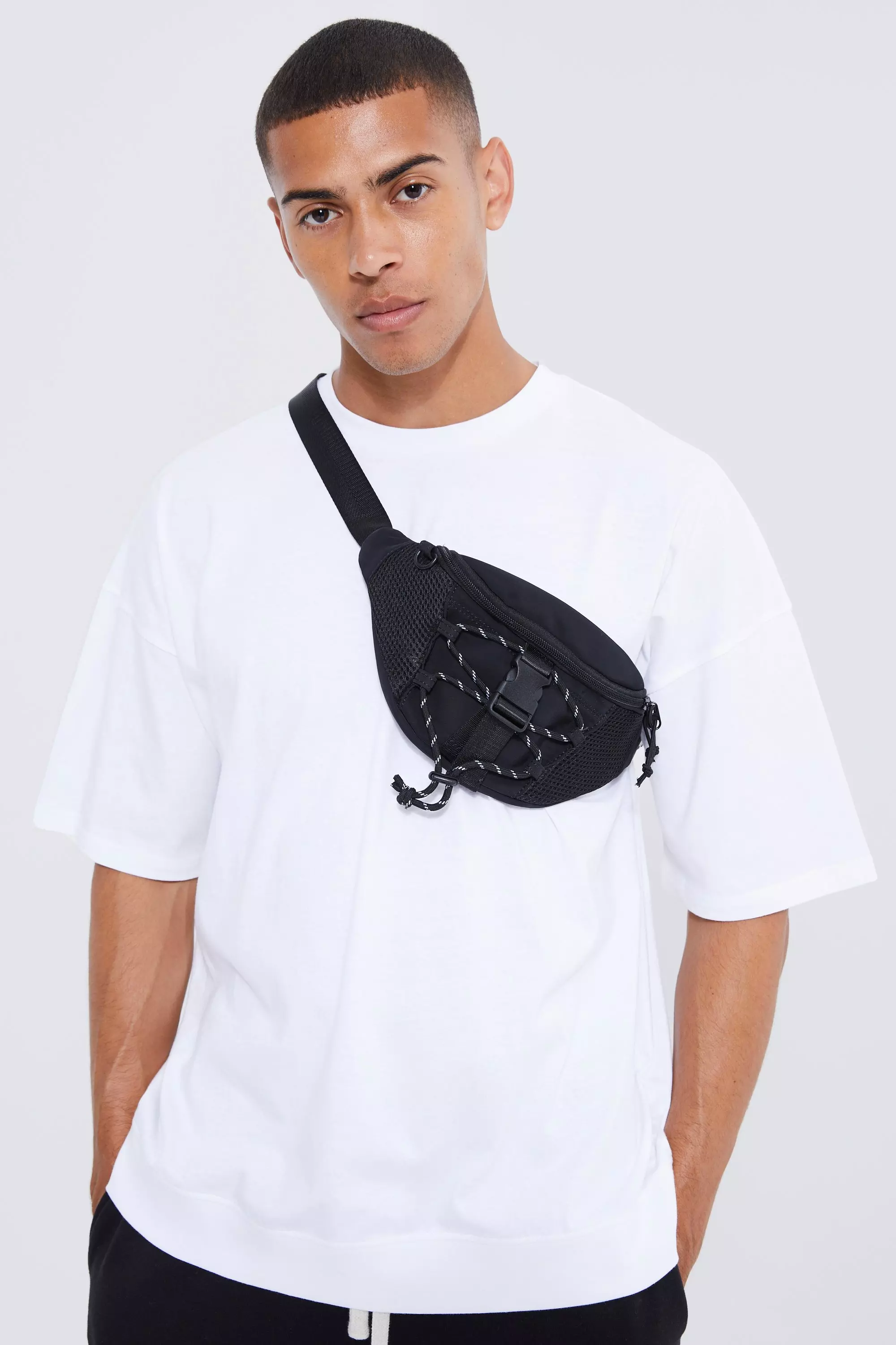 Boohooman bum bag cheap