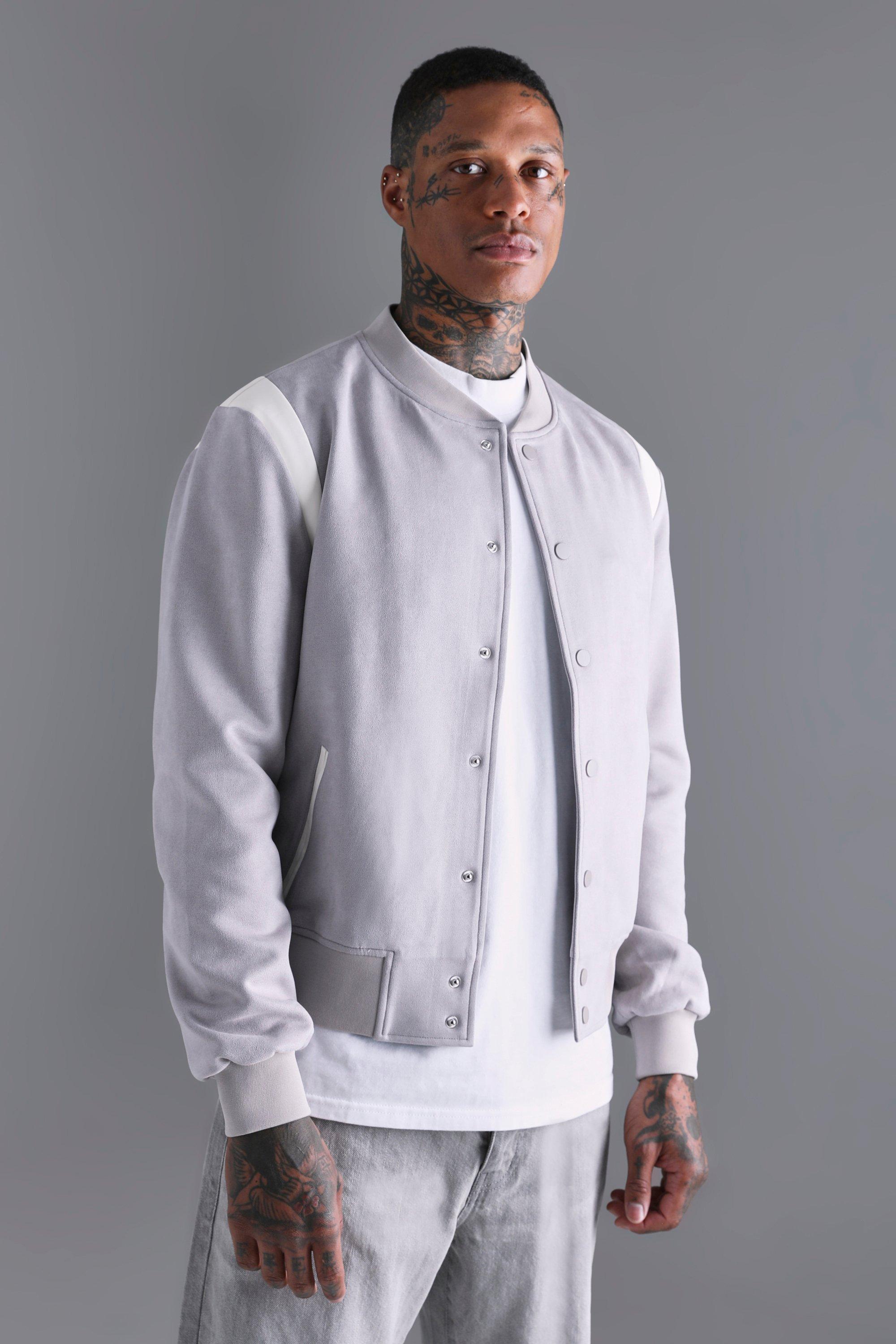 Cotton on Men's Varsity Bomber Jacket