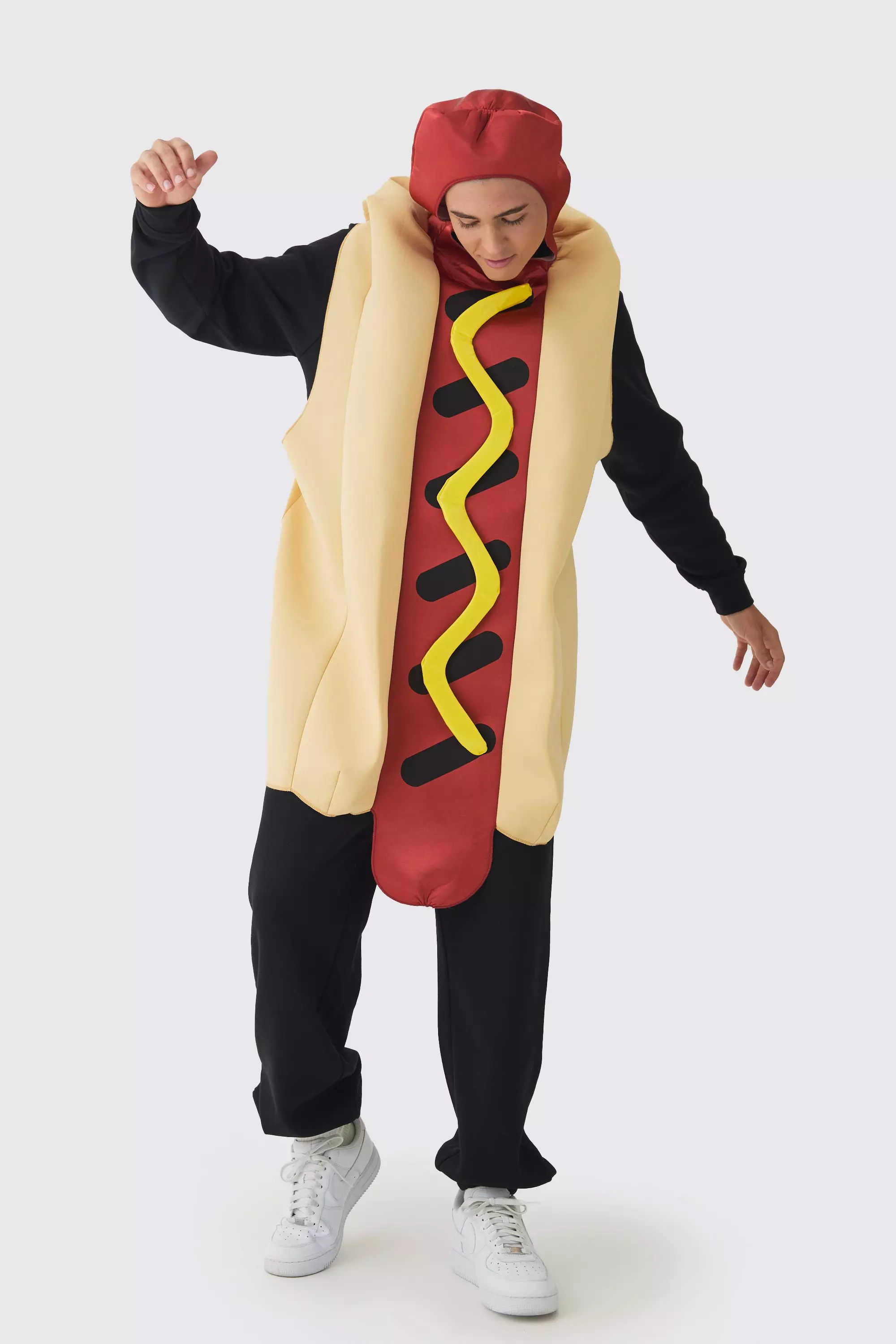 Brown Halloween Hot Dog Fancy Dress Costume