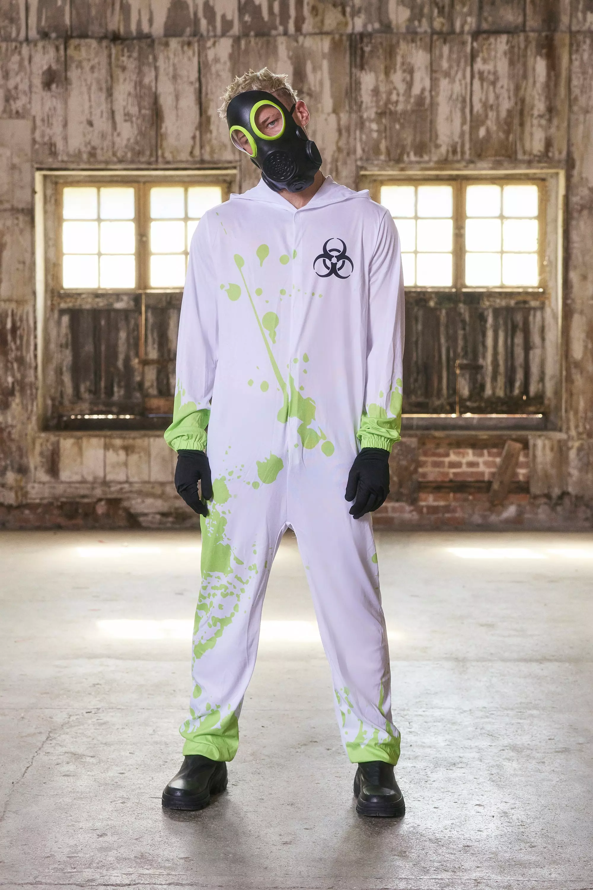 Hazmat Fancy Dress Costume White