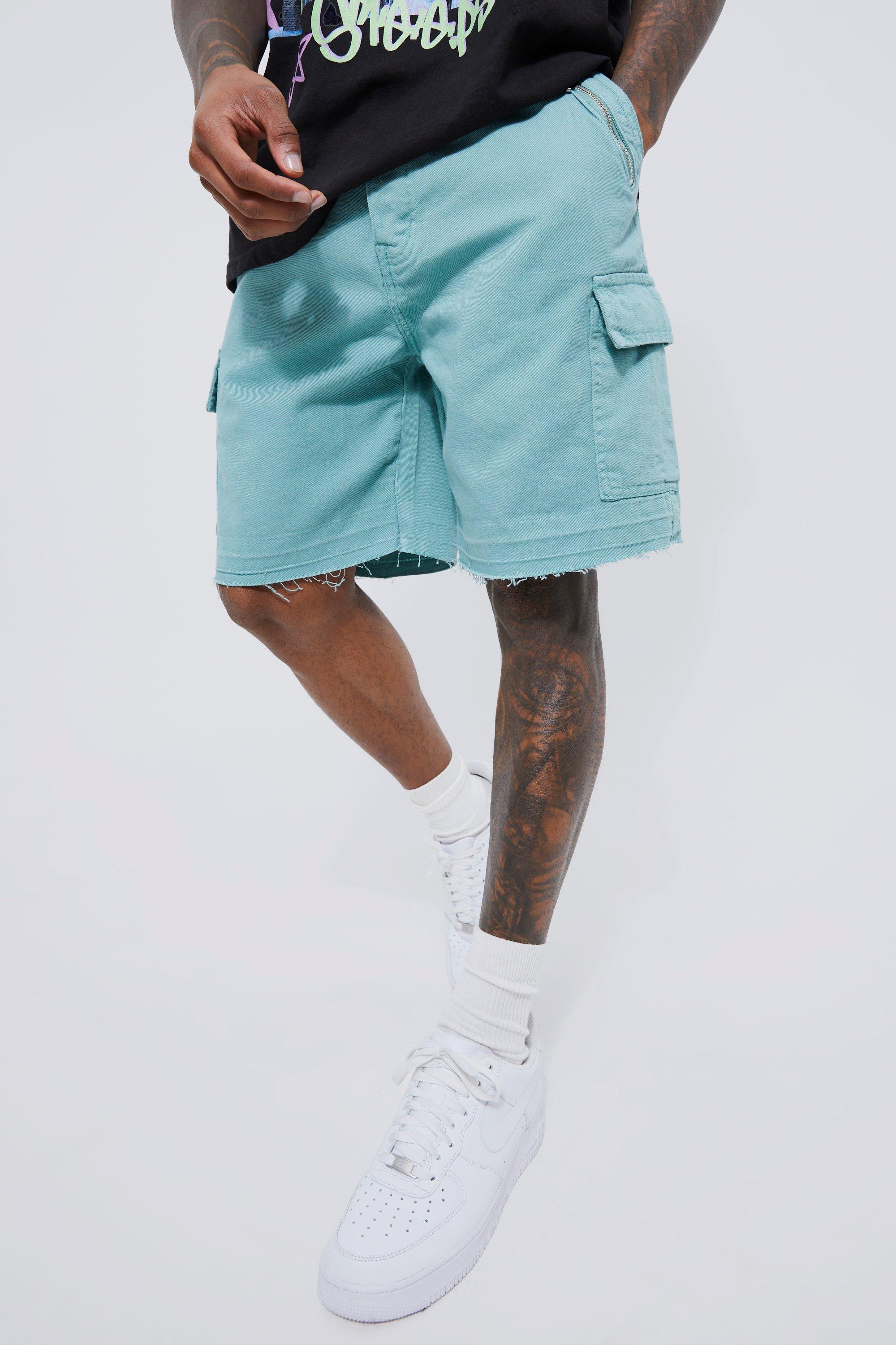 Boohooman on sale cargo shorts