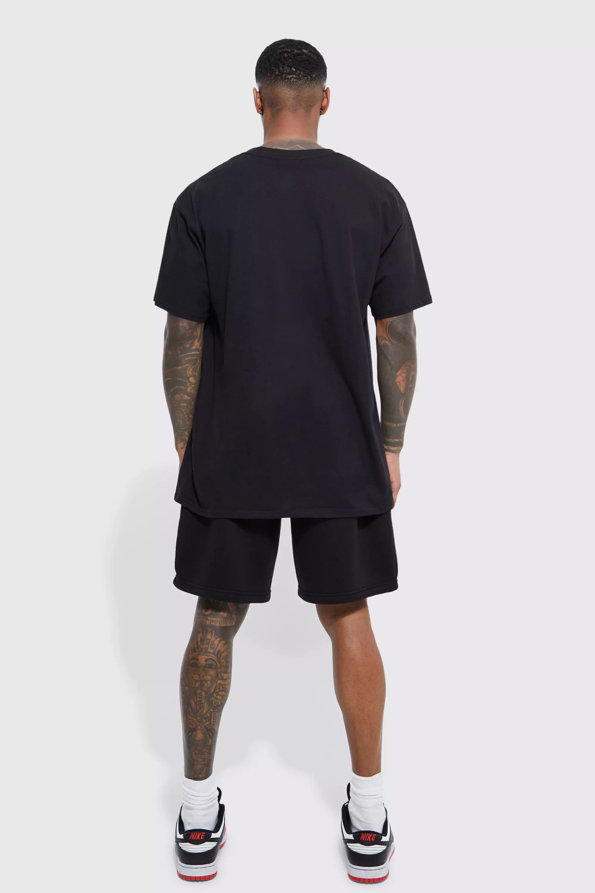 Black Oversized Ofcl Embroidered Badge T-shirt alternative image