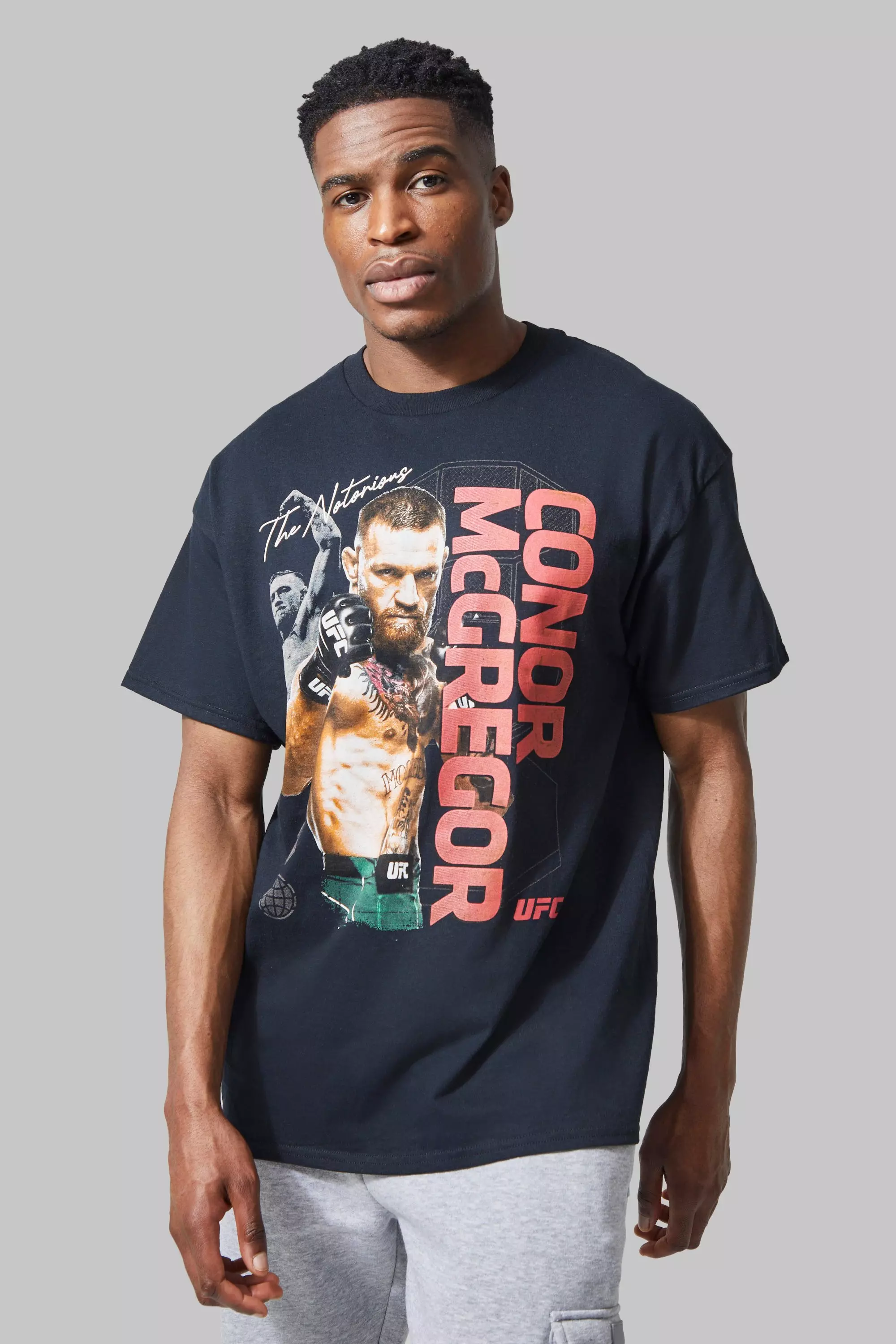 Black Man Active Oversized Conor McGregor T-shirt alternative image