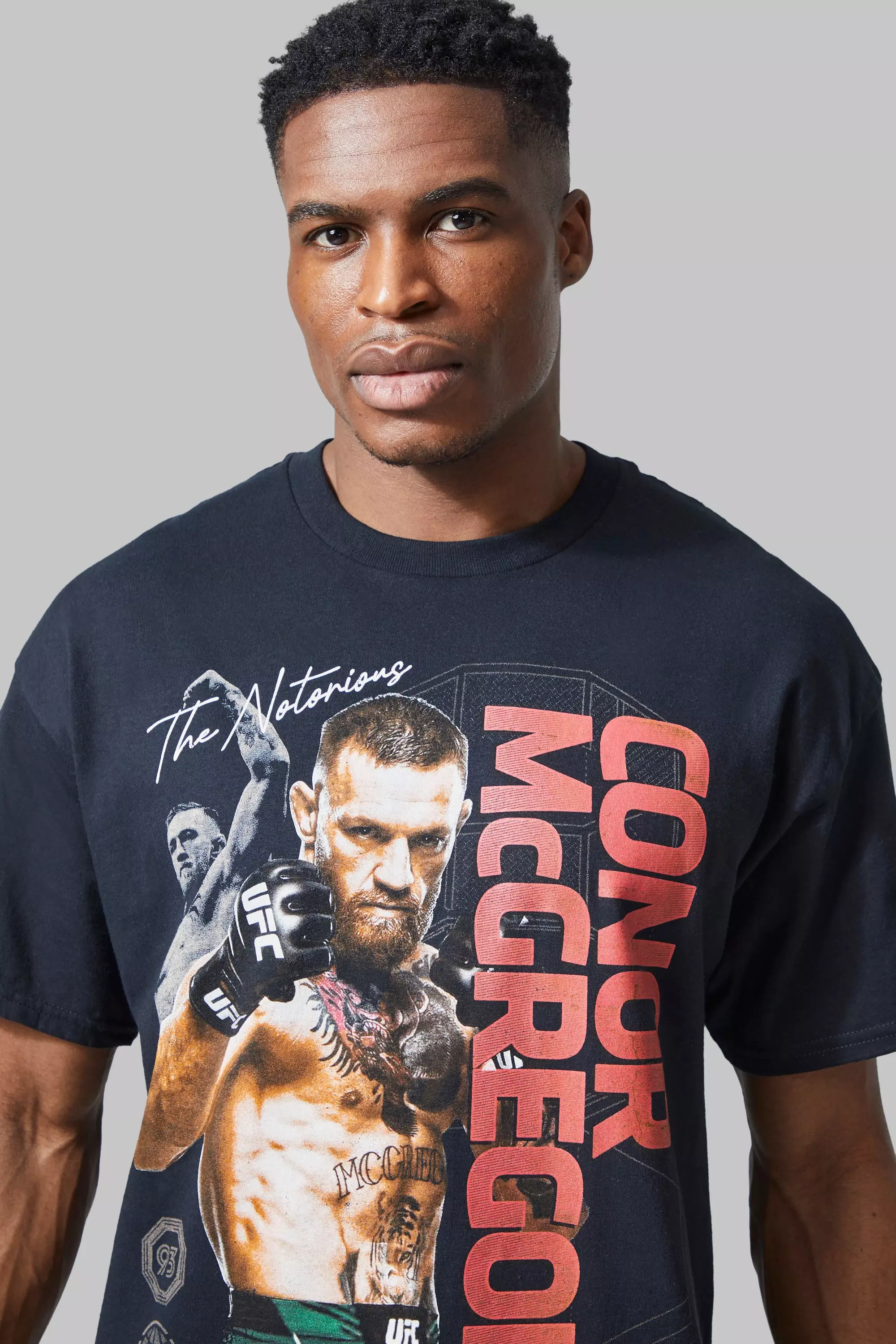 Black Man Active Oversized Conor McGregor T-shirt alternative image