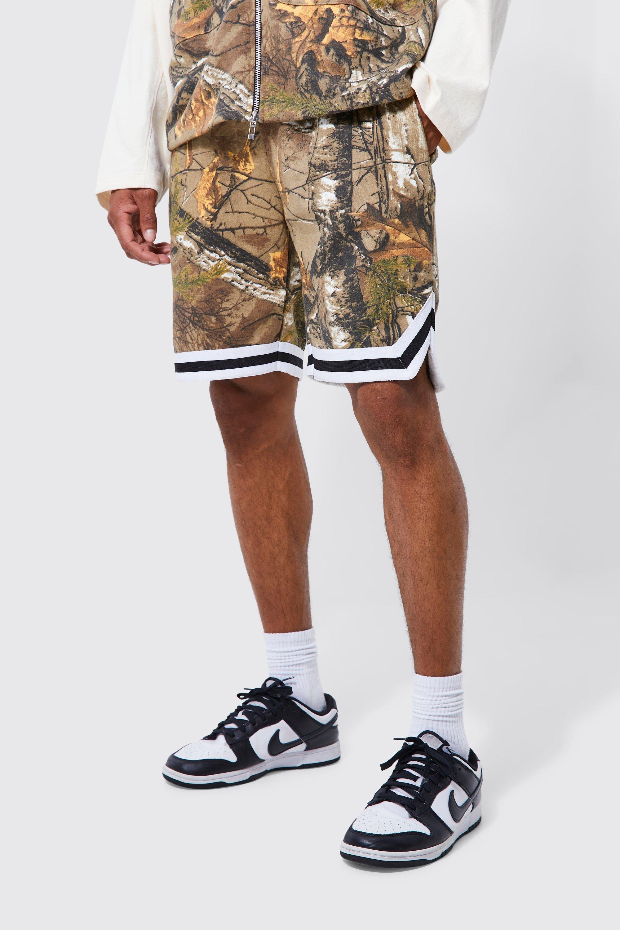 Stylish Camo Athletic Shorts