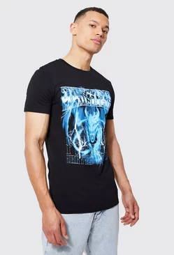 Black Tall Muscle Fit Arizona T-shirt