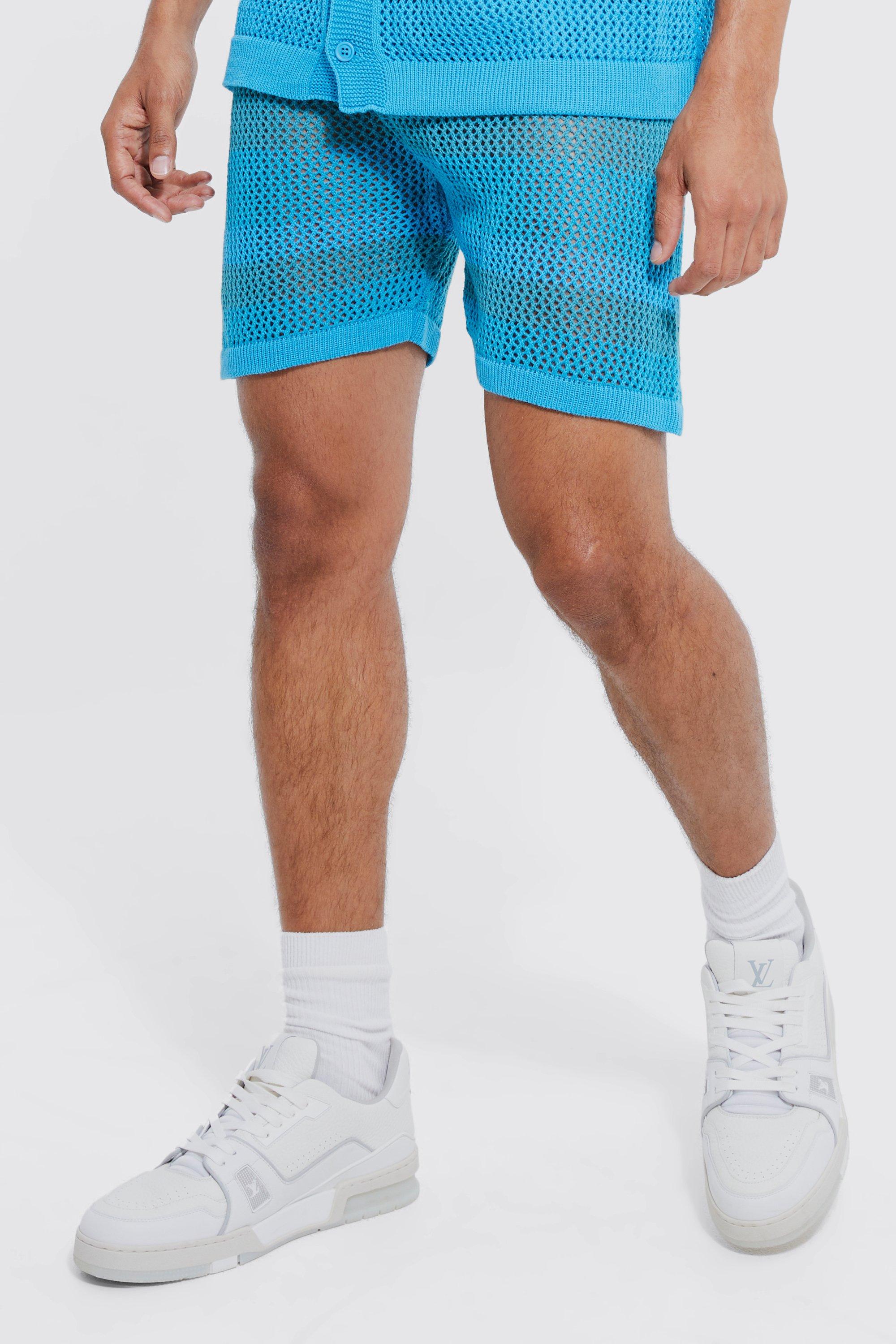 Stylish Crochet Shorts for Men