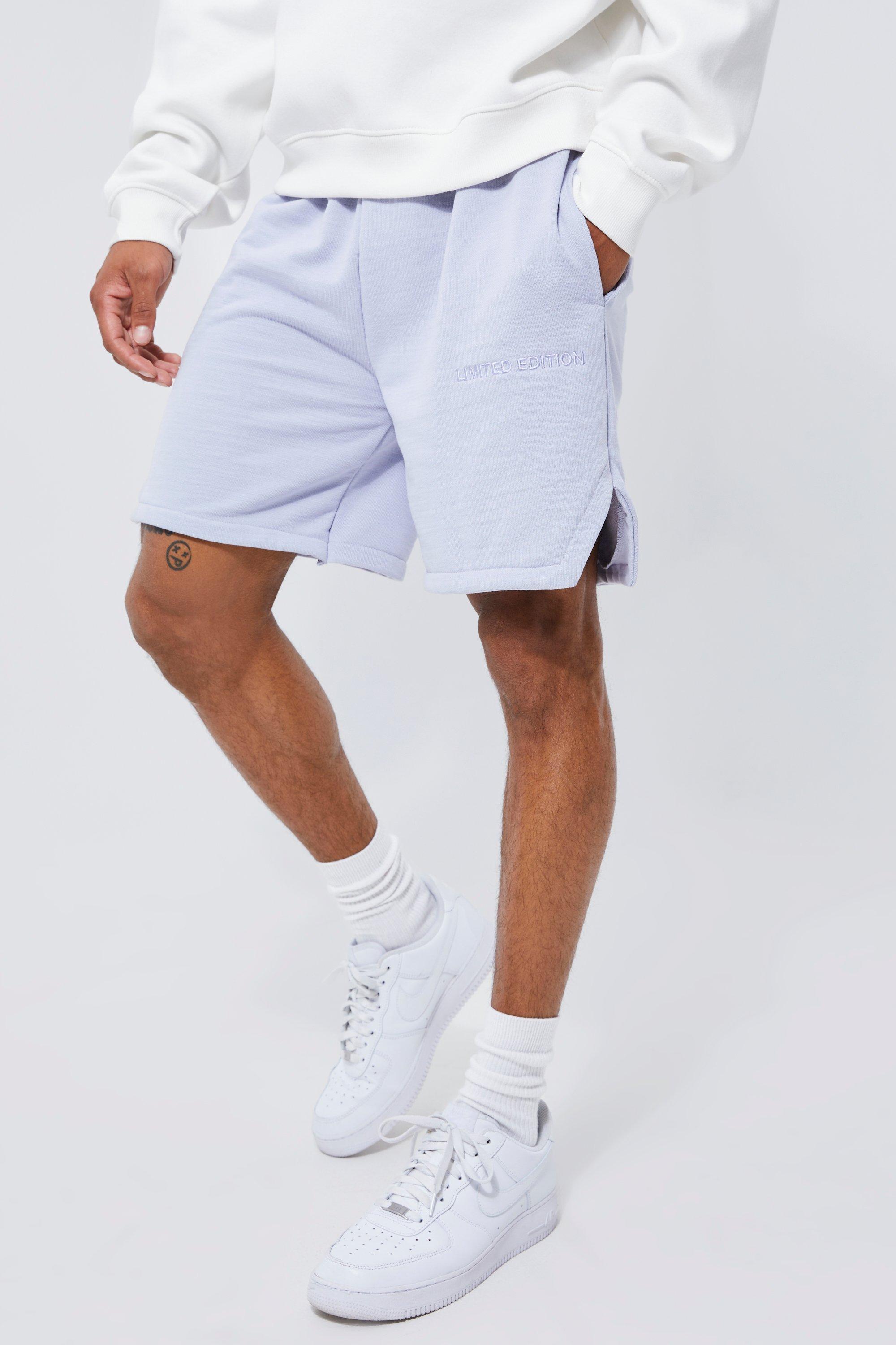 Relaxed Limited Heavyweight Volley Short | boohooMAN USA