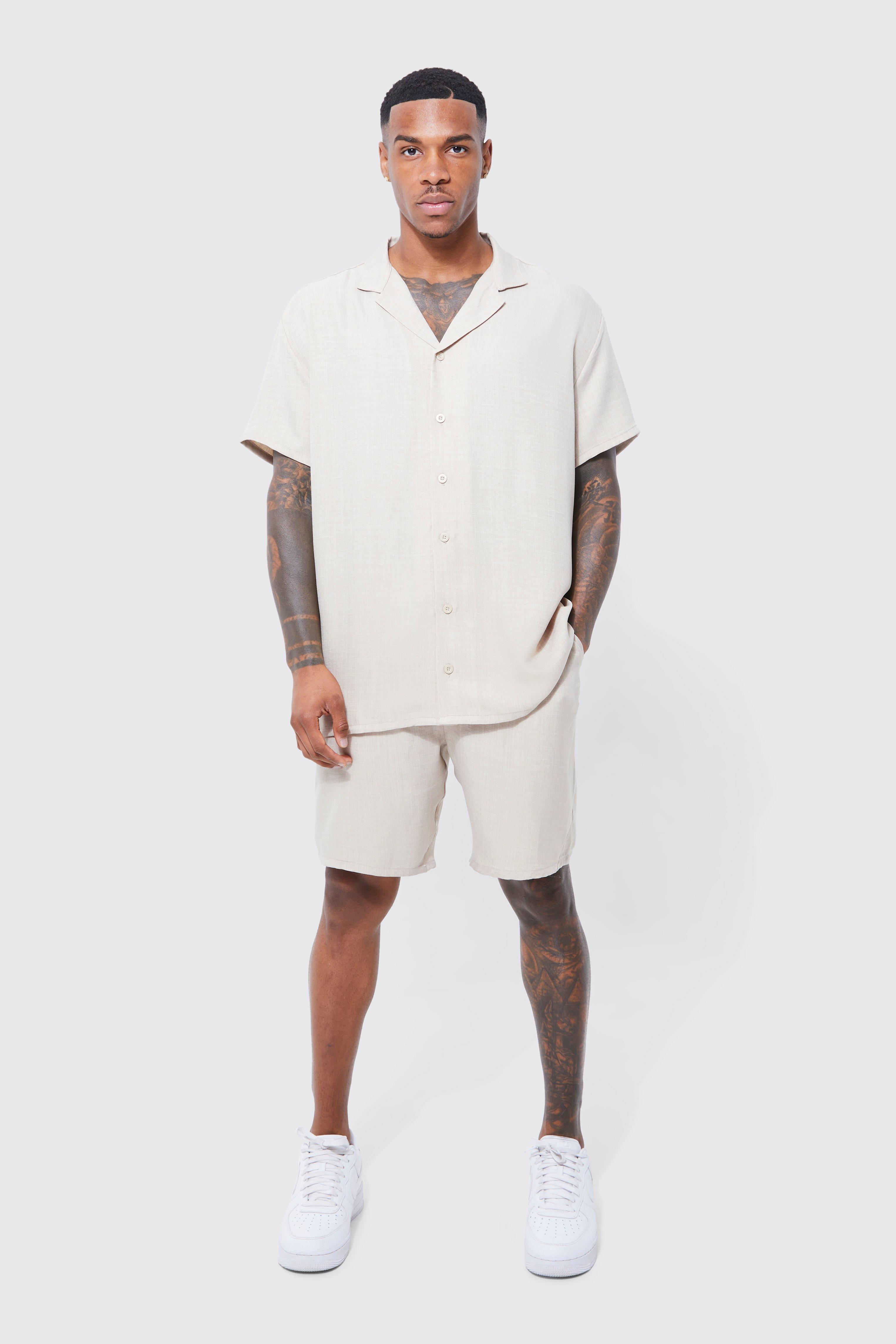 Men's Linen | Inc Trousers, Shirts & Shorts | boohooMAN UK