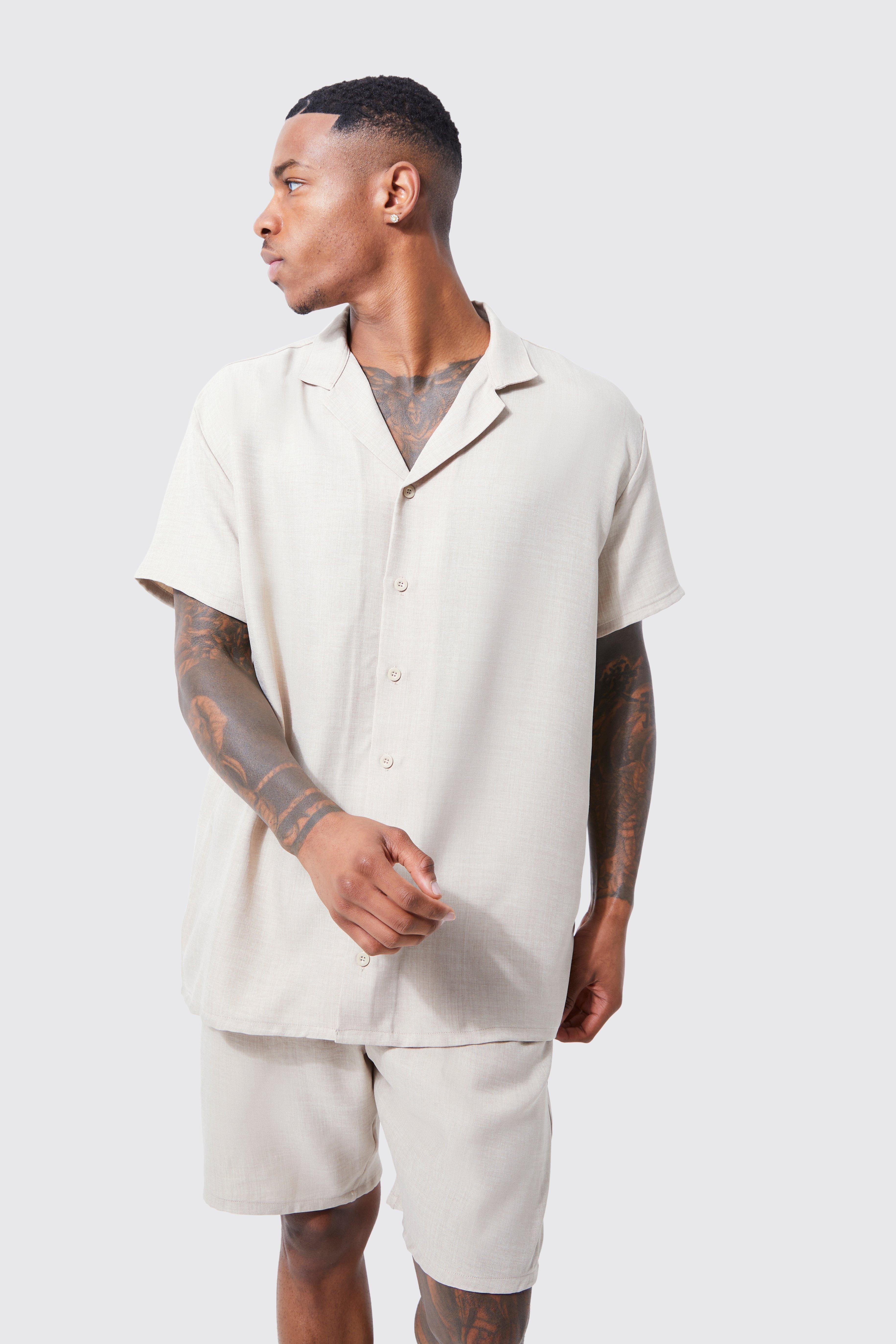 Men's Linen | Inc Trousers, Shirts & Shorts | boohooMAN UK