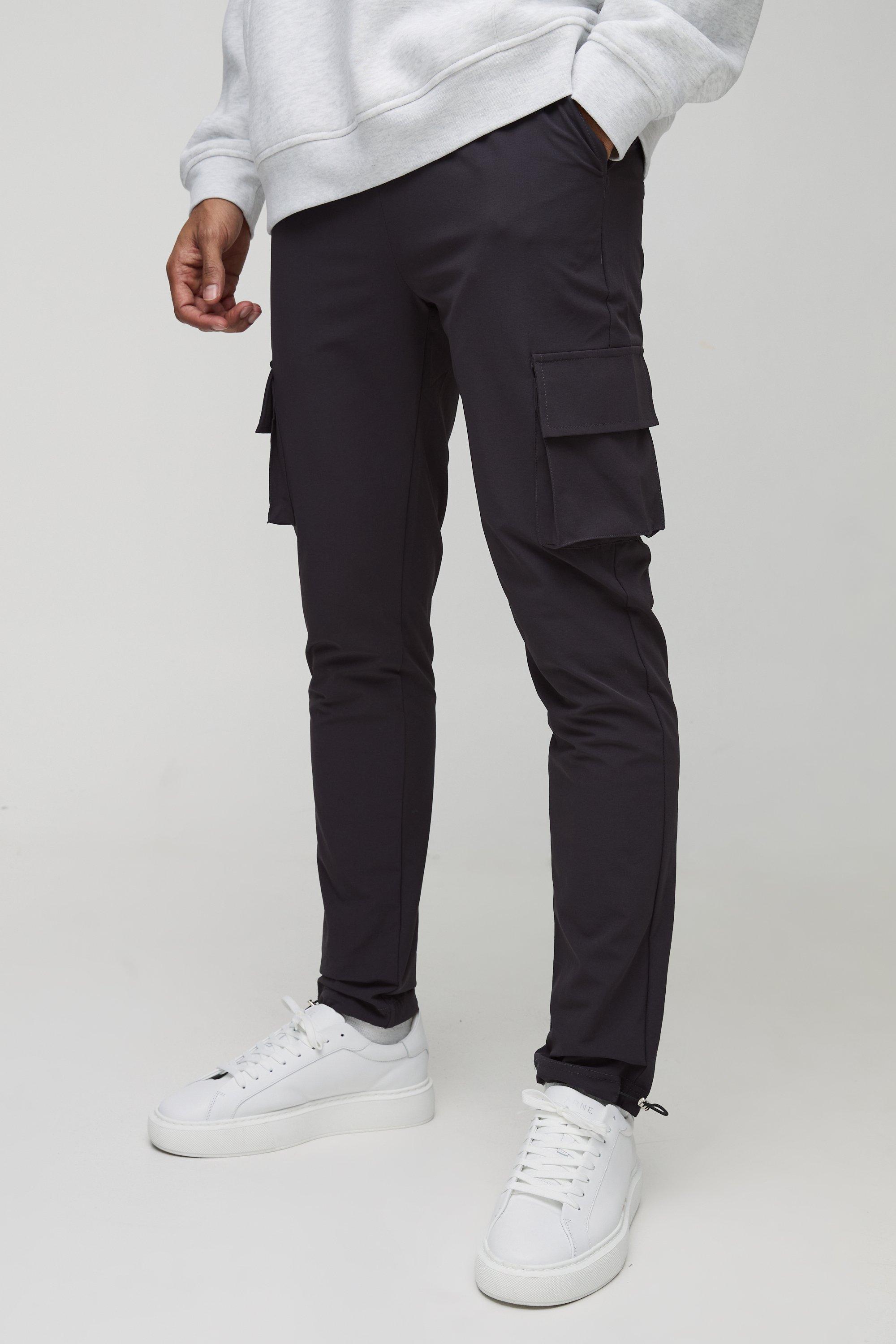 Elastic Lightweight Stretch Skinny Cargo Pants