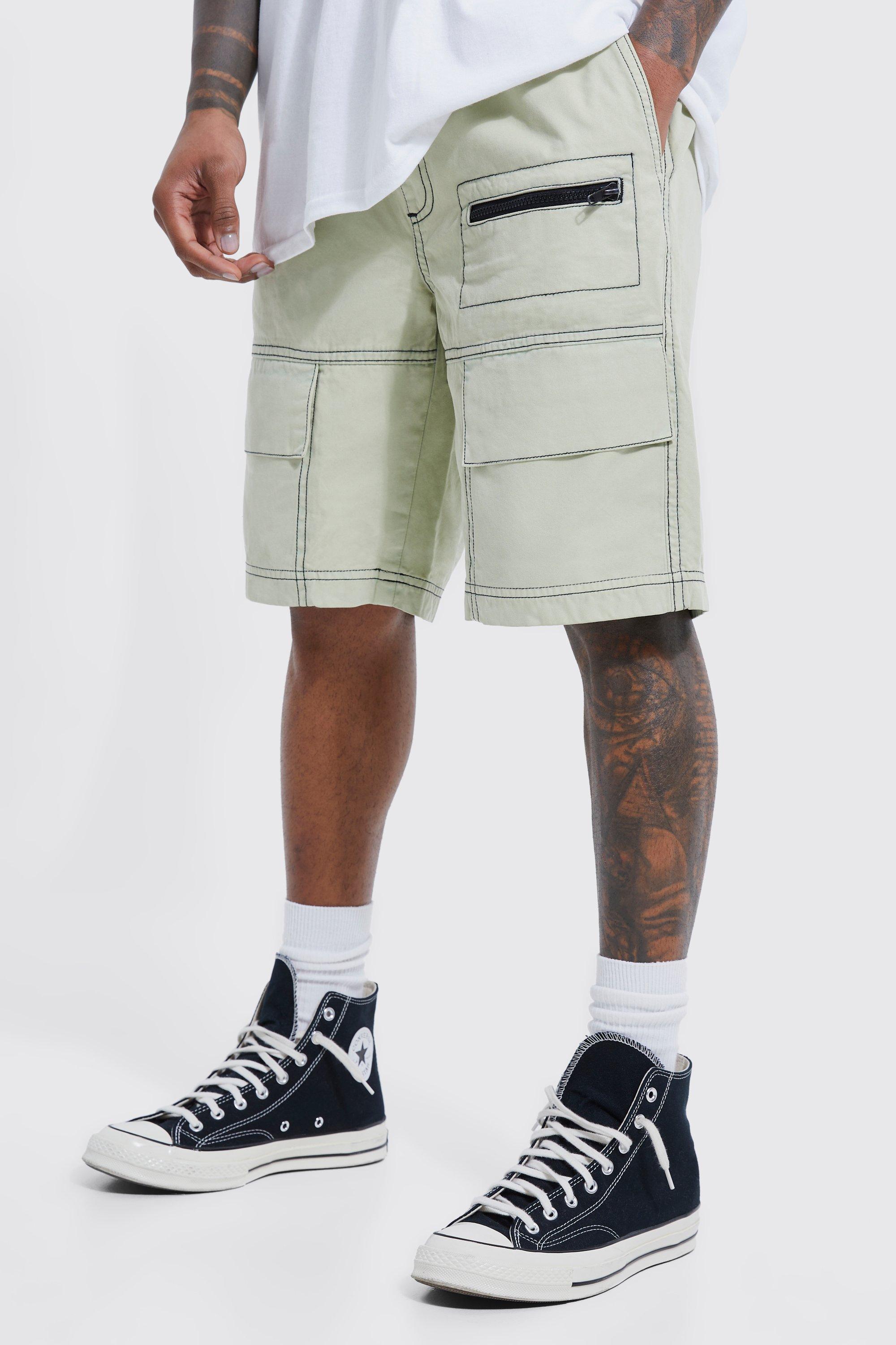 Boohooman cargo store shorts