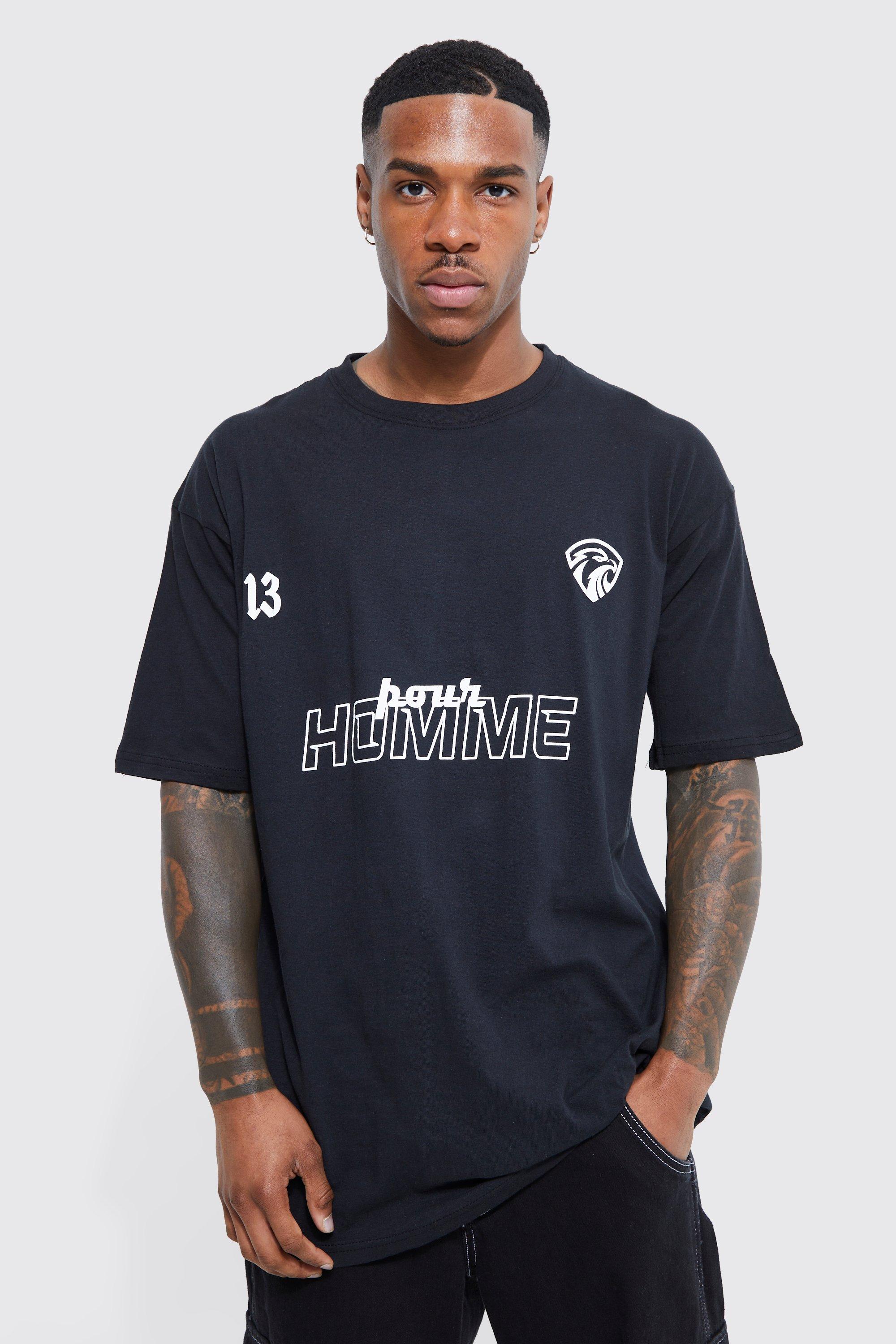 ASOS Nfl Panther Oversized T-shirt With Front And Back Print in