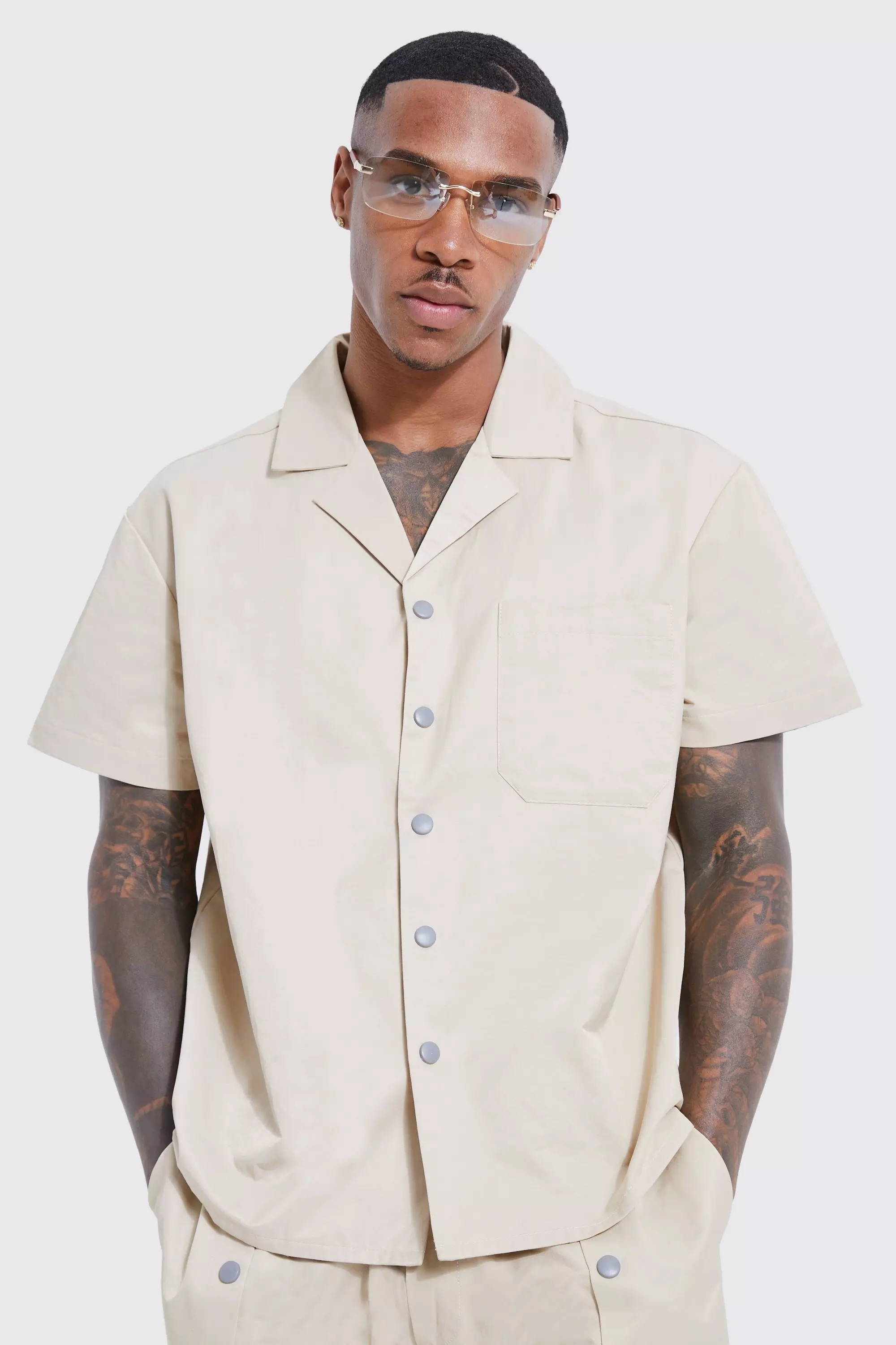 Men's Revere Collar Shirts