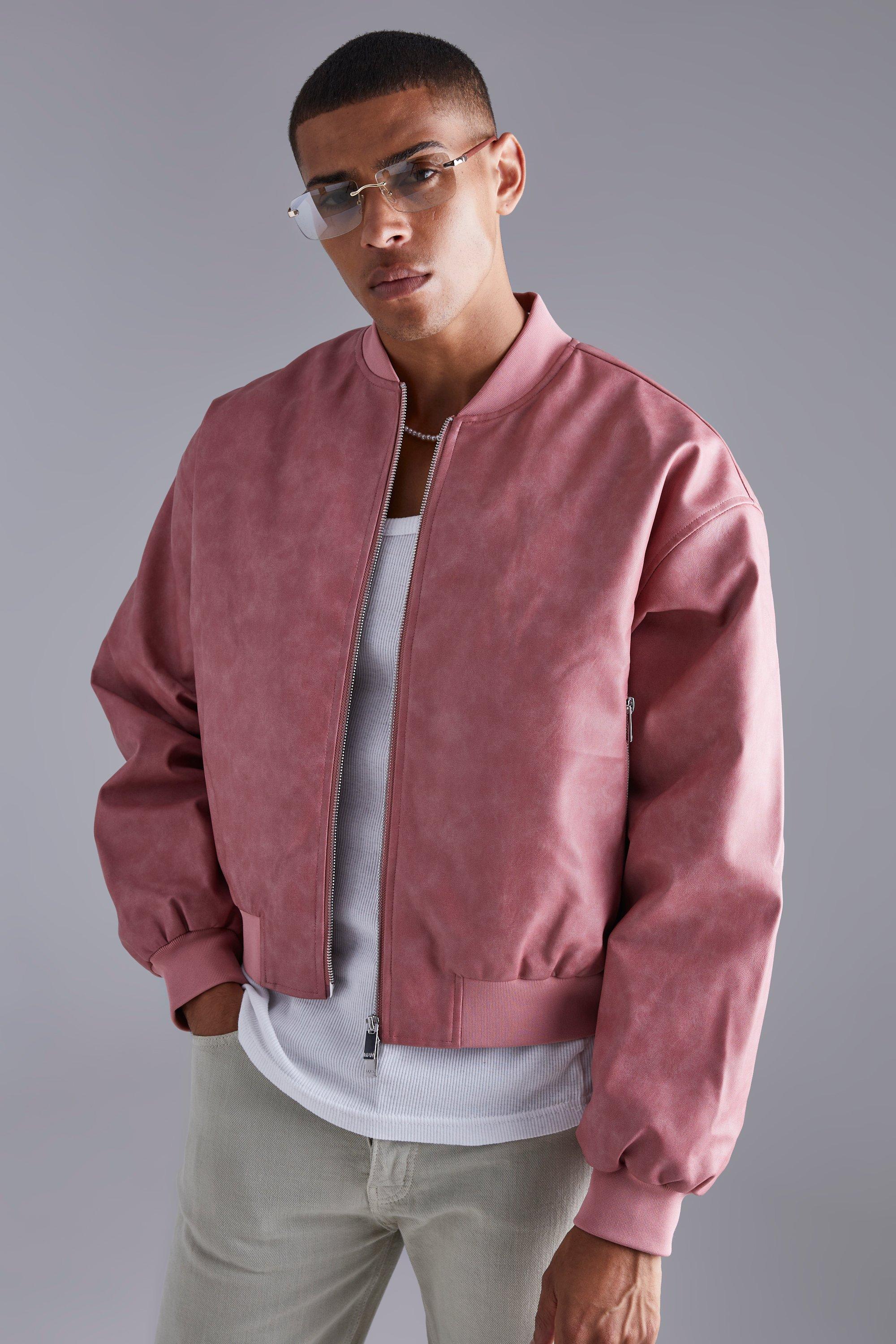 Boohooman on sale pink jacket