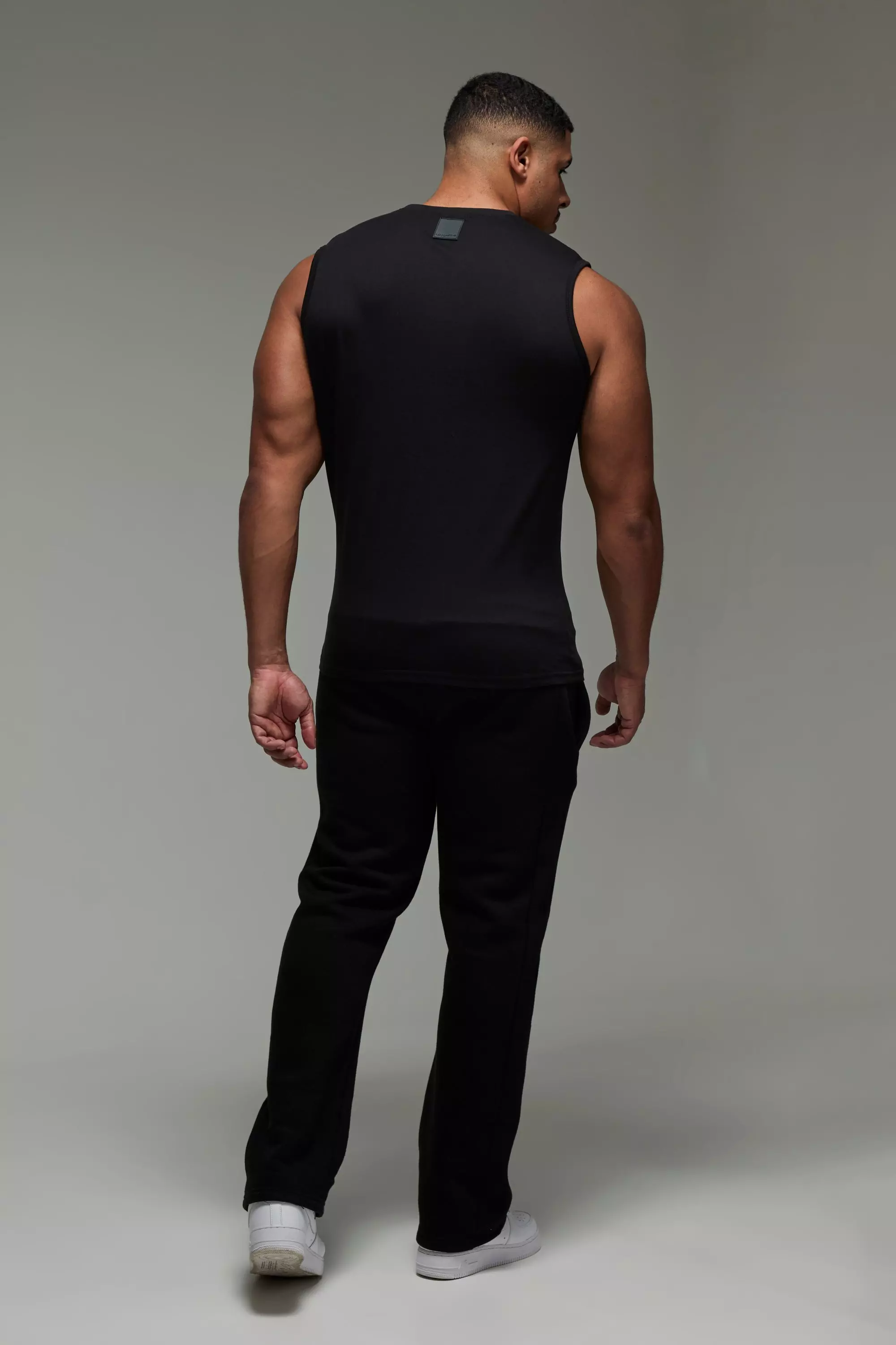 Black Man Active Regular Fit Tank Top alternative image