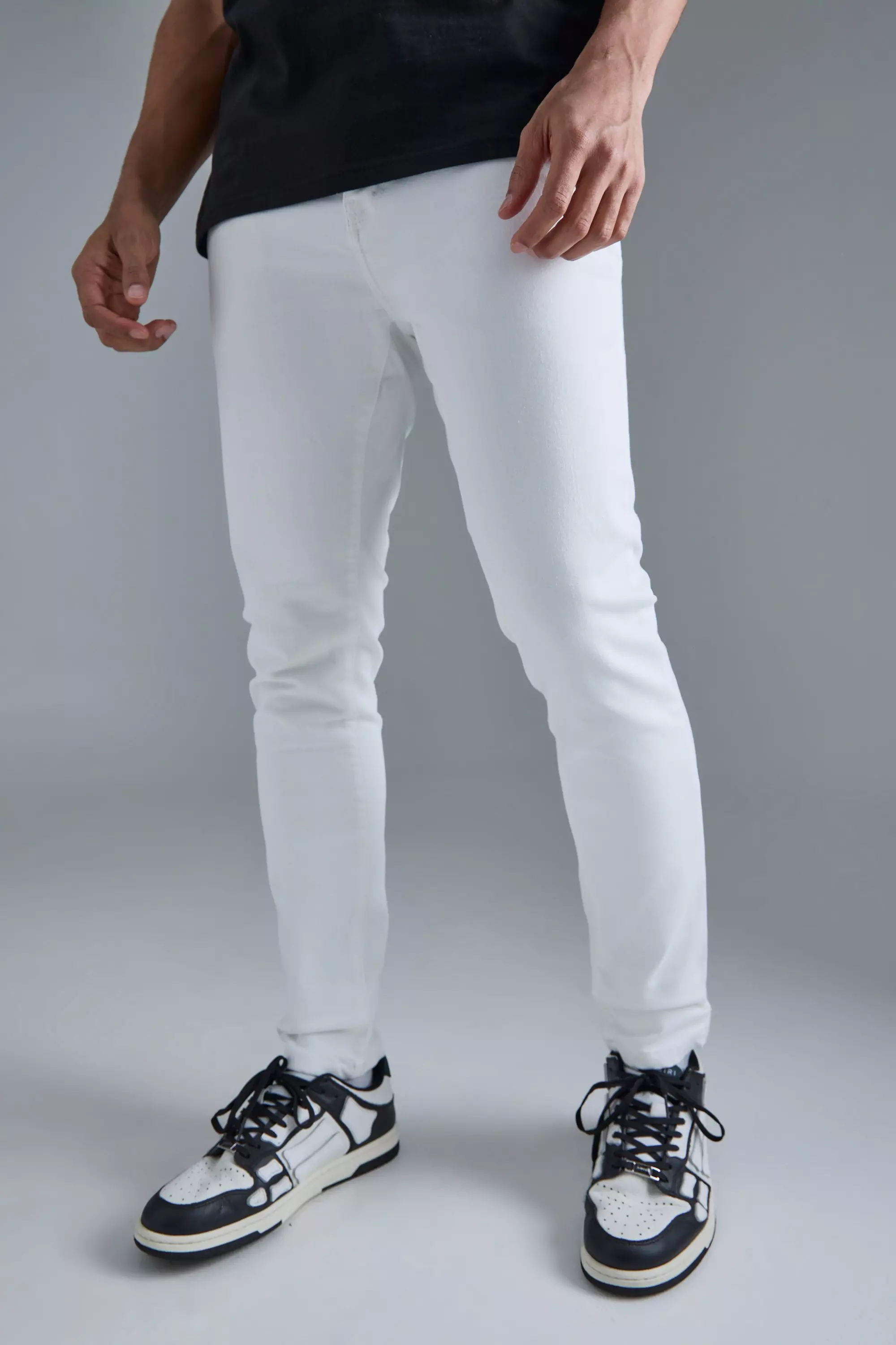Men's White Jeans
