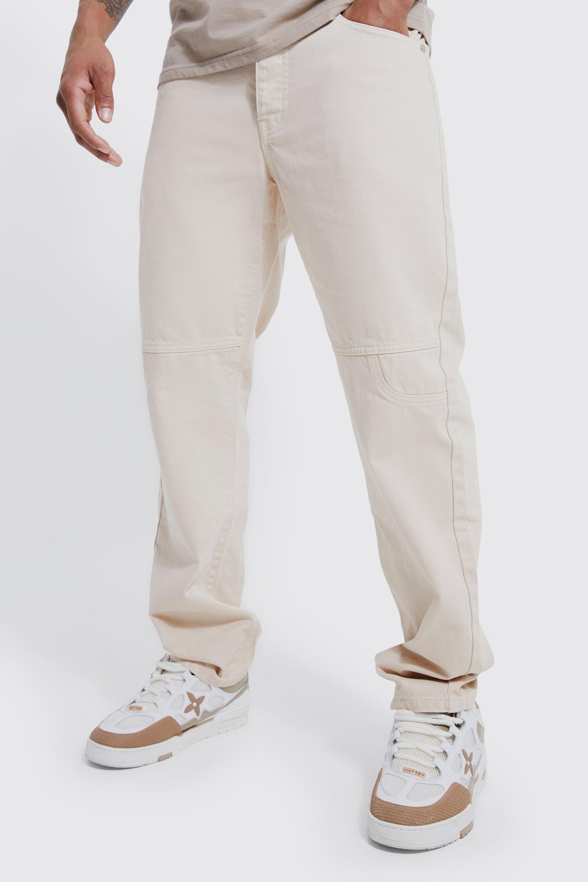 Boohooman store white jeans