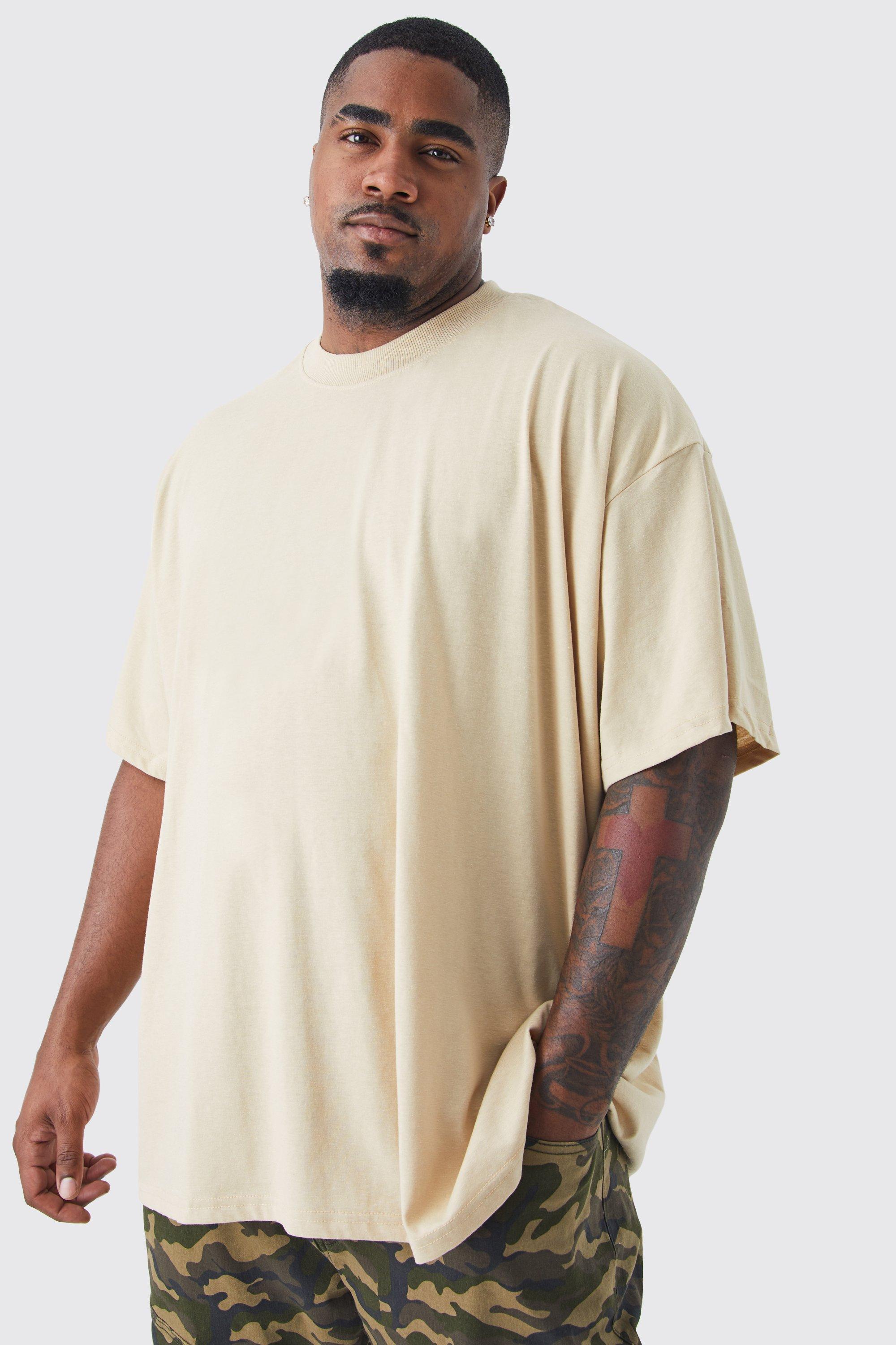 Plus Size Men's Gradient Los Angeles T-shirt & Shorts Set For Spring And  Summer, Oversized Loose Clothing For Big And Tall Guys Best Sellers Gifts