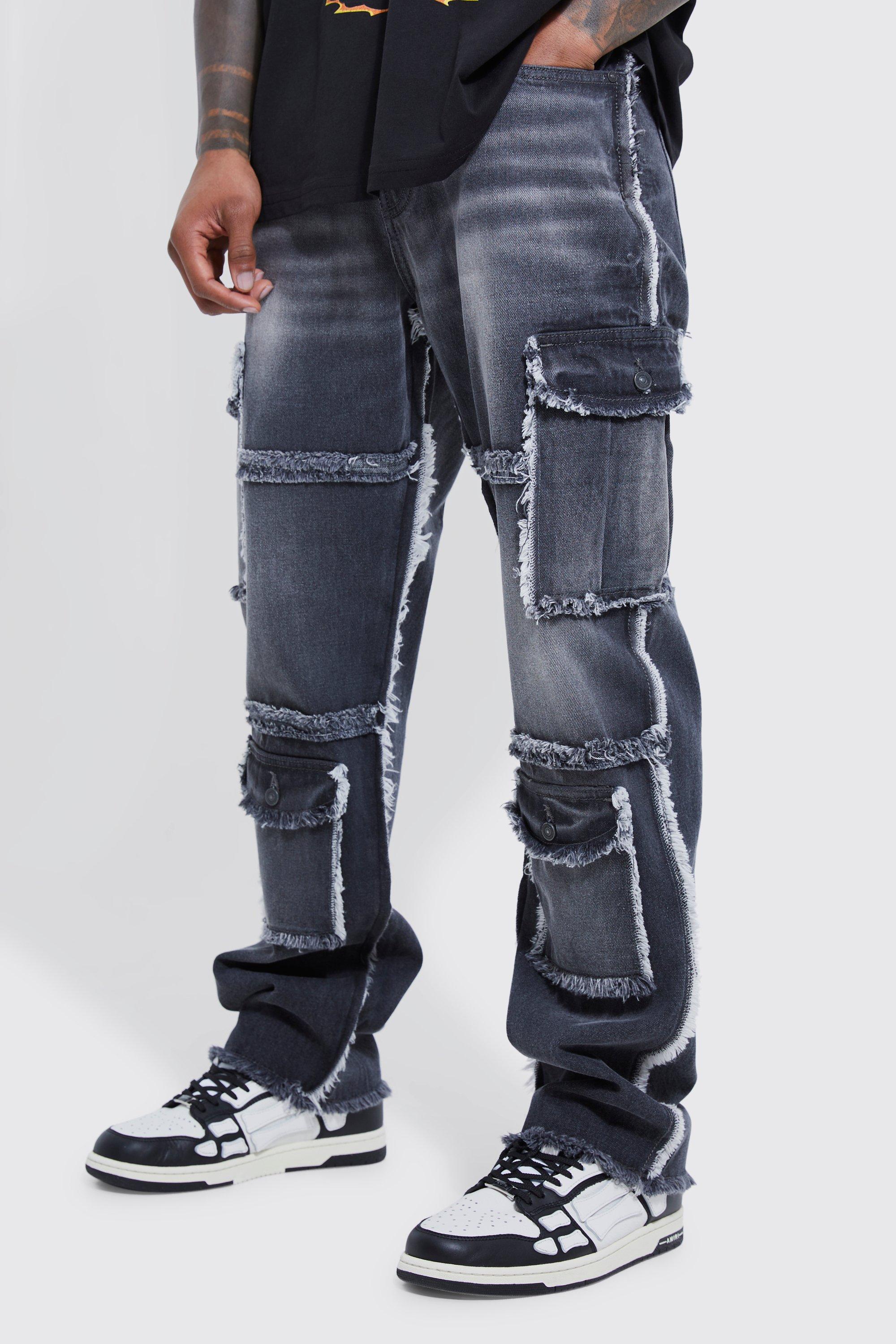 Biker best sale cargo jeans