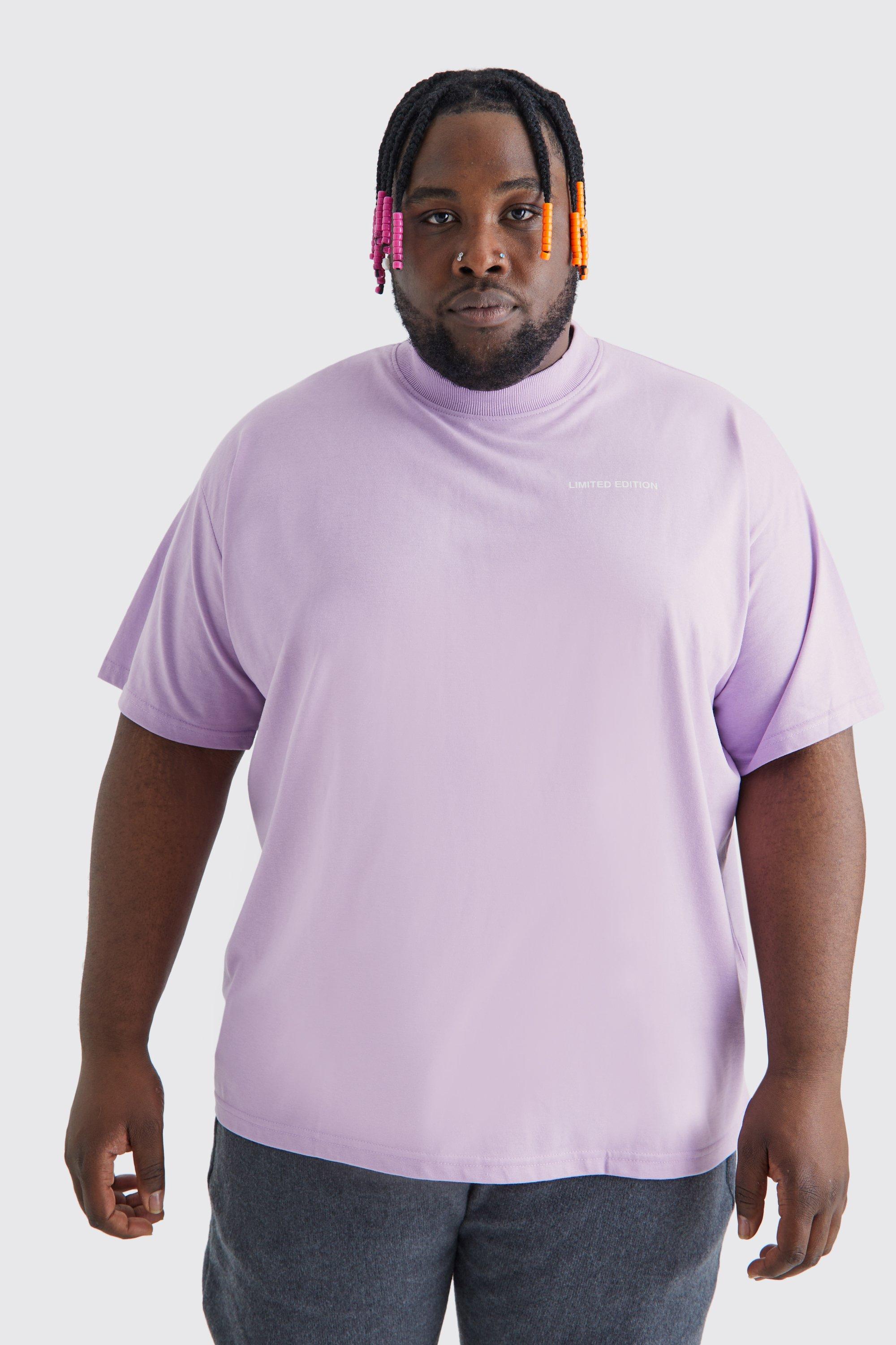 Plus Size Notorious Big Chest Print License T-shirt