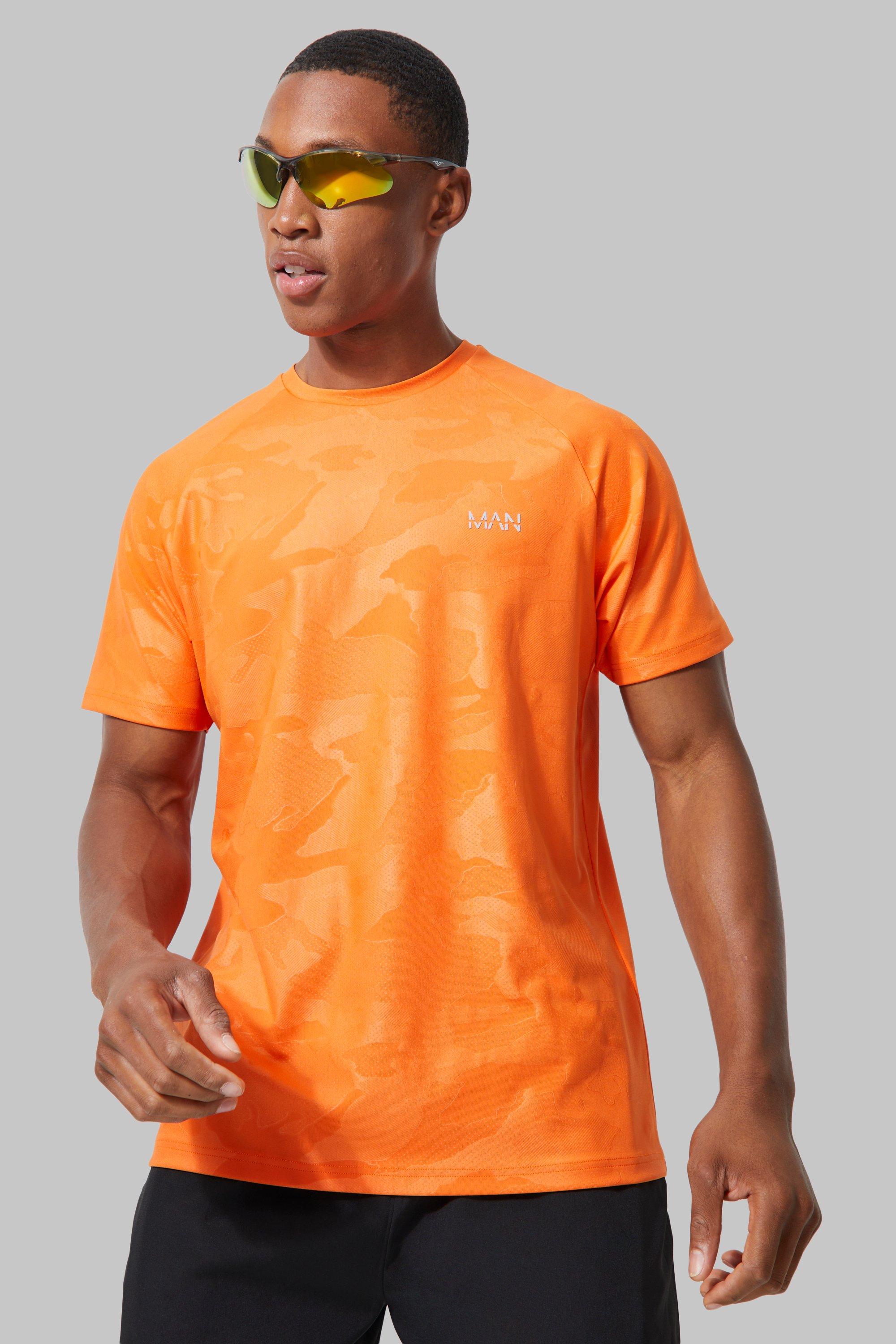 Nike Men's T-Shirt - Orange - XL